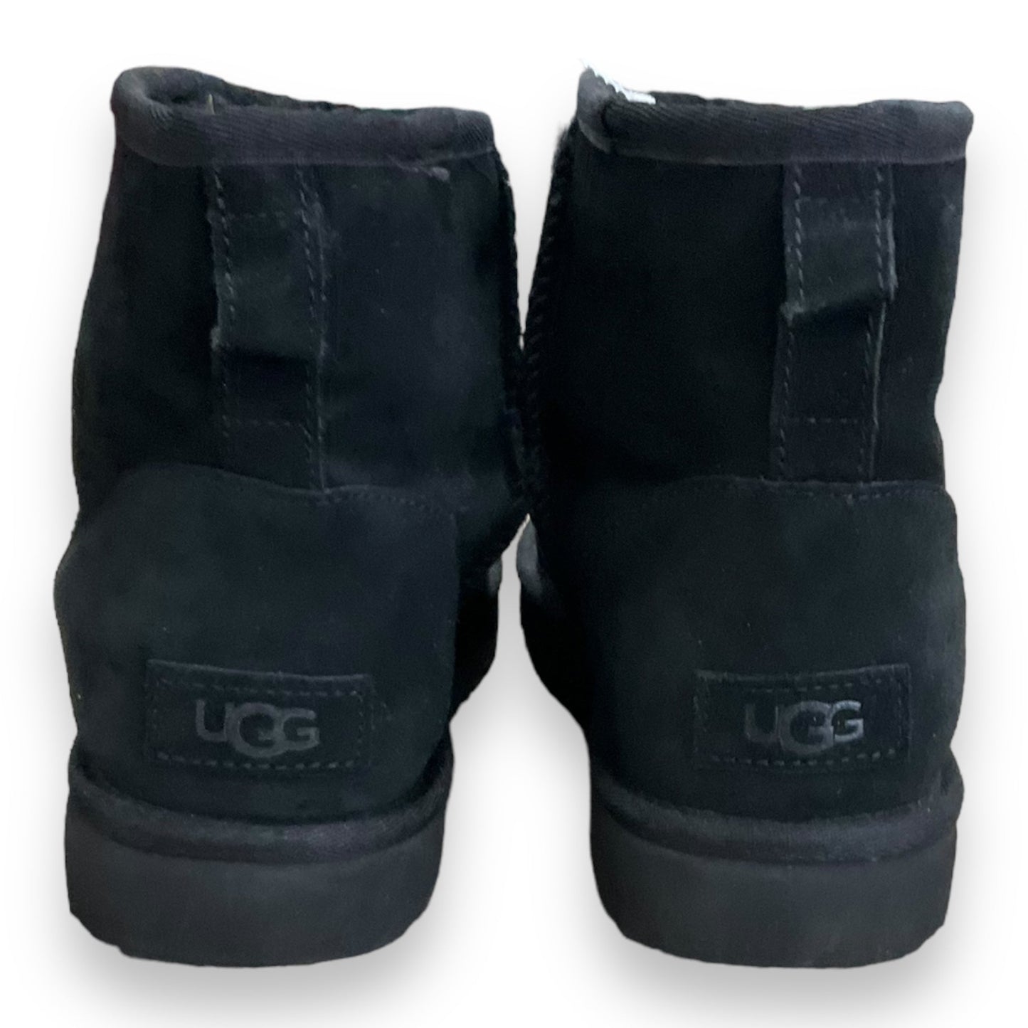 Boots Ankle Flats By Ugg In Black, Size: 8