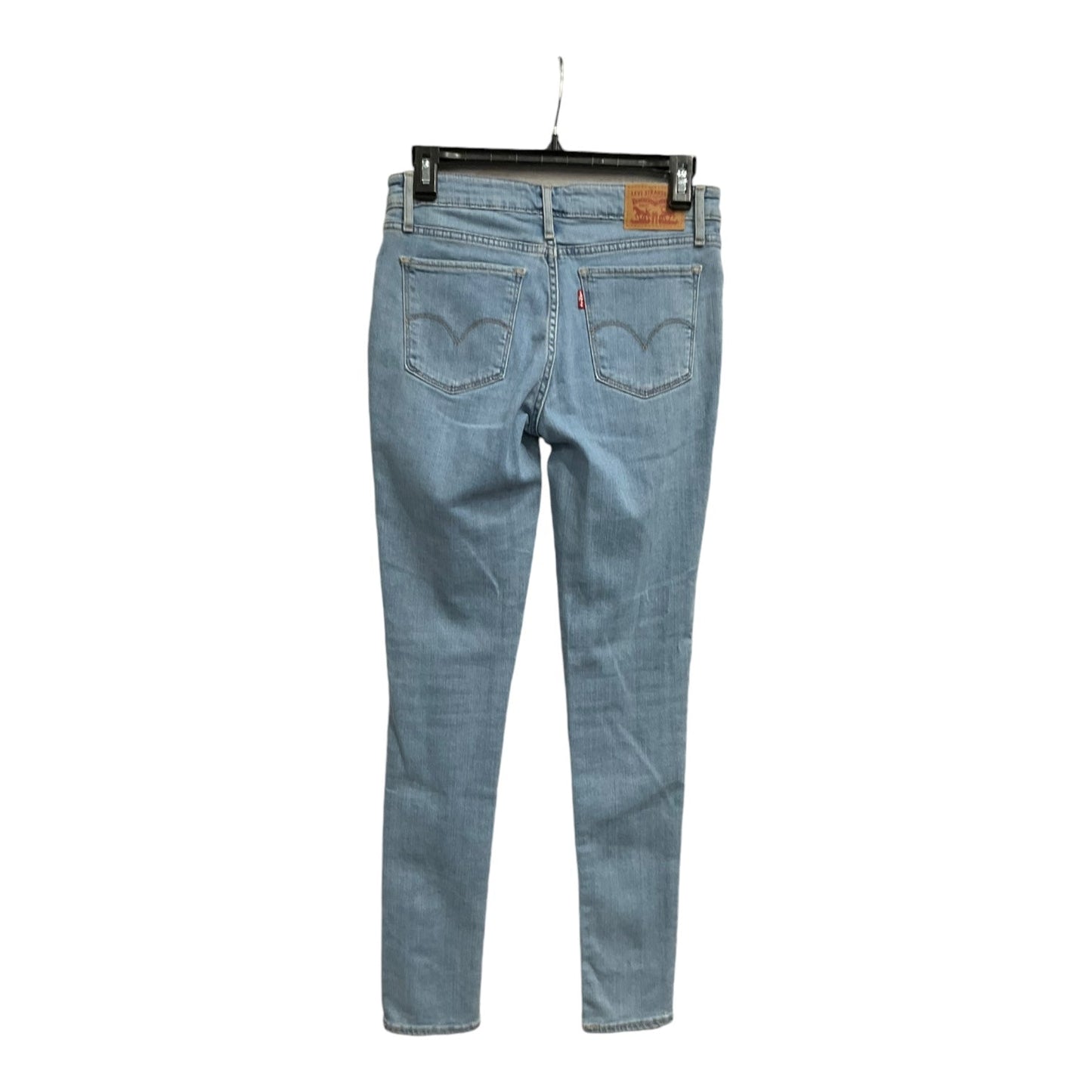 Jeans Skinny By Levis In Blue Denim, Size: 2