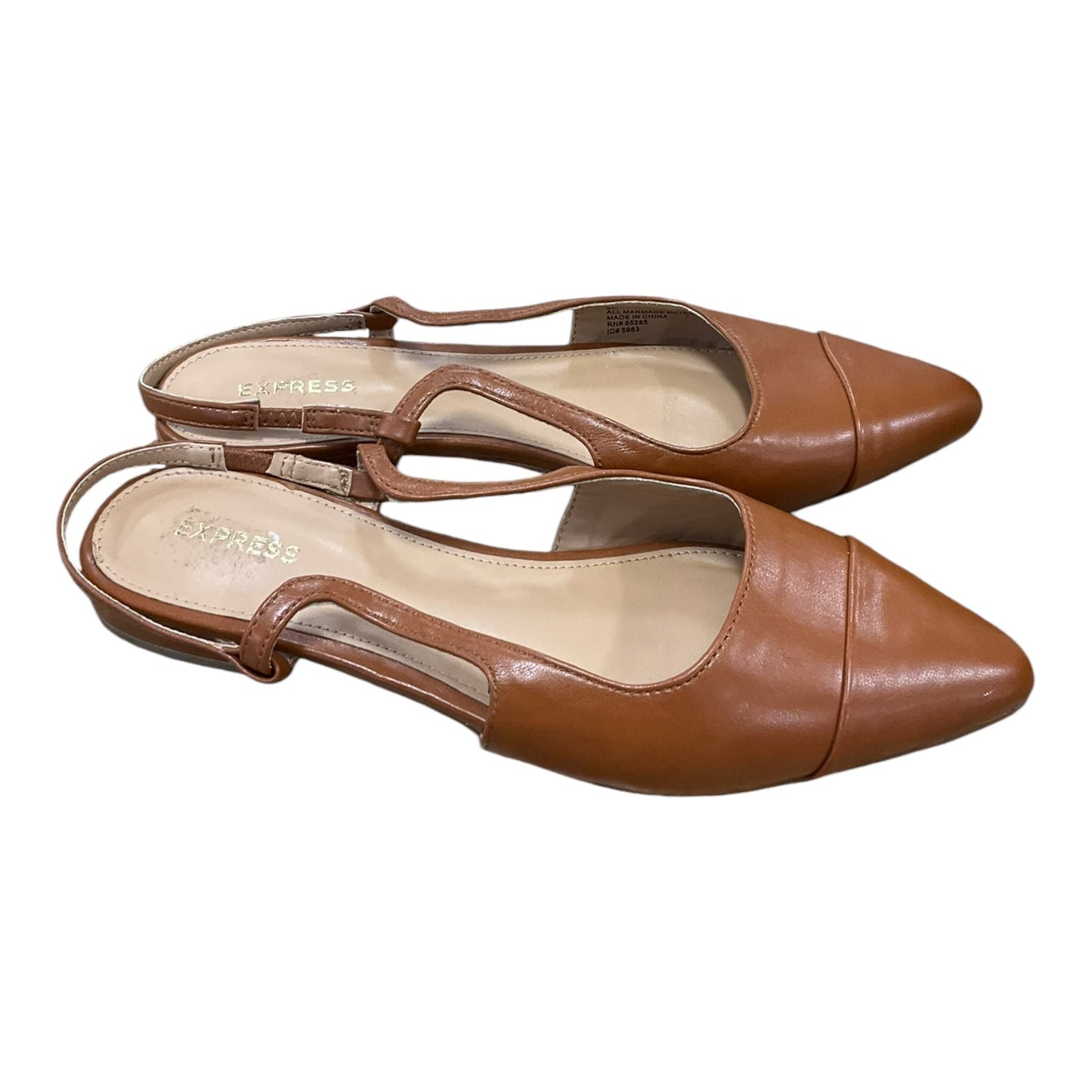 Shoes Flats By Express In Brown, Size: 8