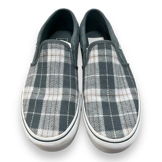 Shoes Sneakers By Vans In Plaid Pattern, Size: 9.5