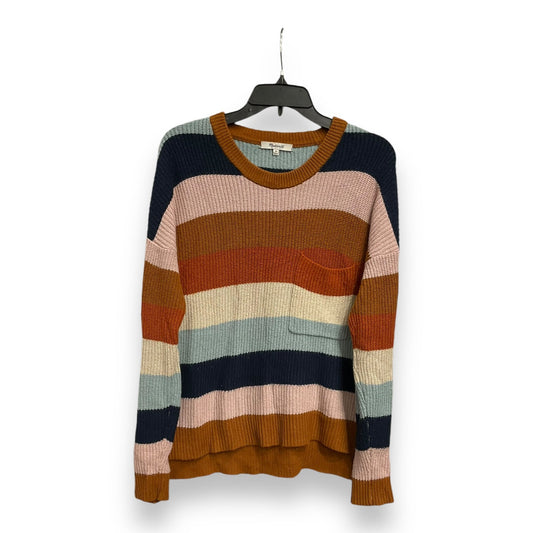 Sweater By Madewell In Striped Pattern, Size: Xs