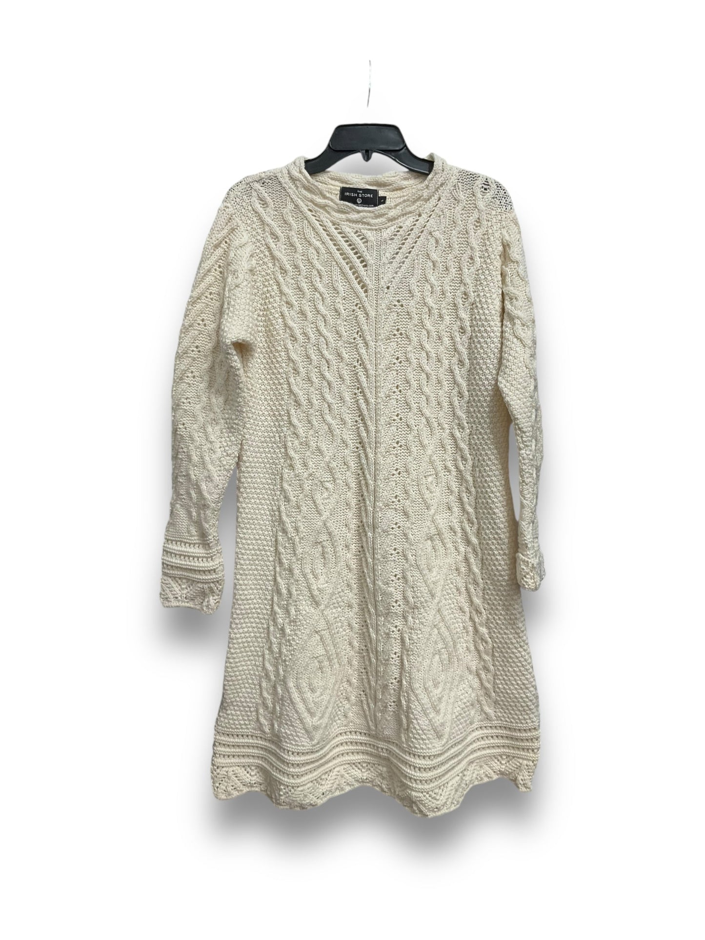 Dress Sweater By Cmc In Cream, Size: L