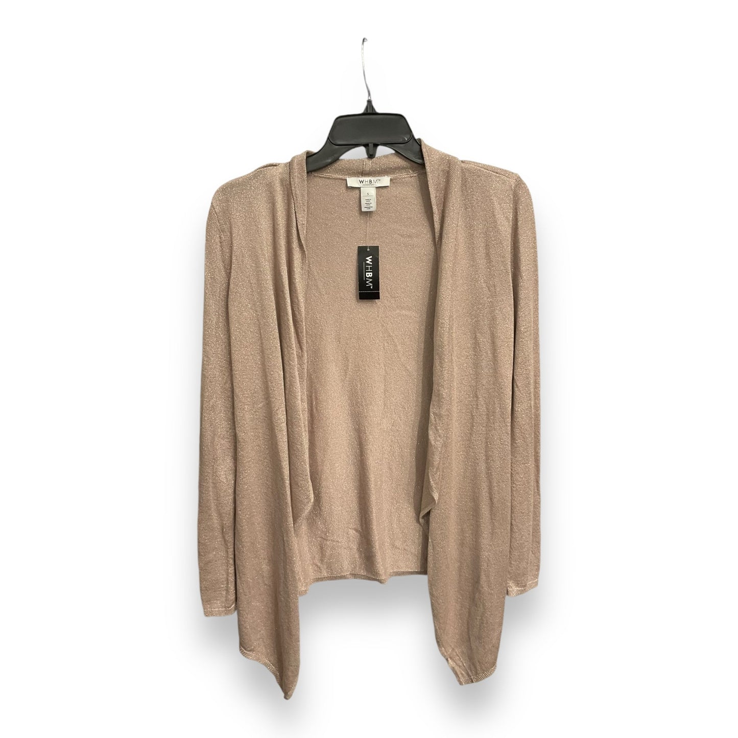 Cardigan By White House Black Market In Silver & Tan, Size: S