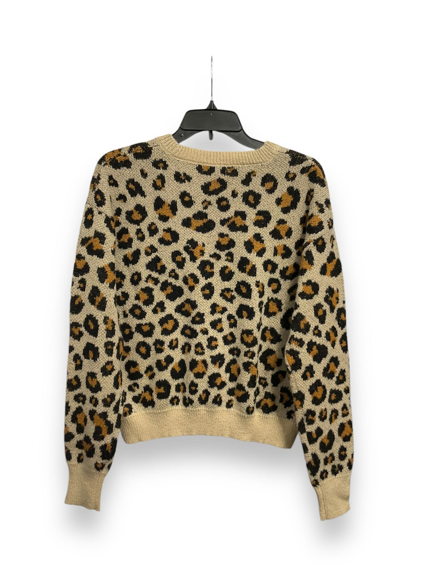 Sweater By Knox Rose In Animal Print, Size: S