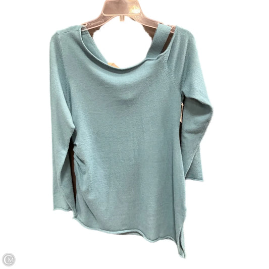 Top Long Sleeve By Soft Surroundings In Teal, Size: Lp