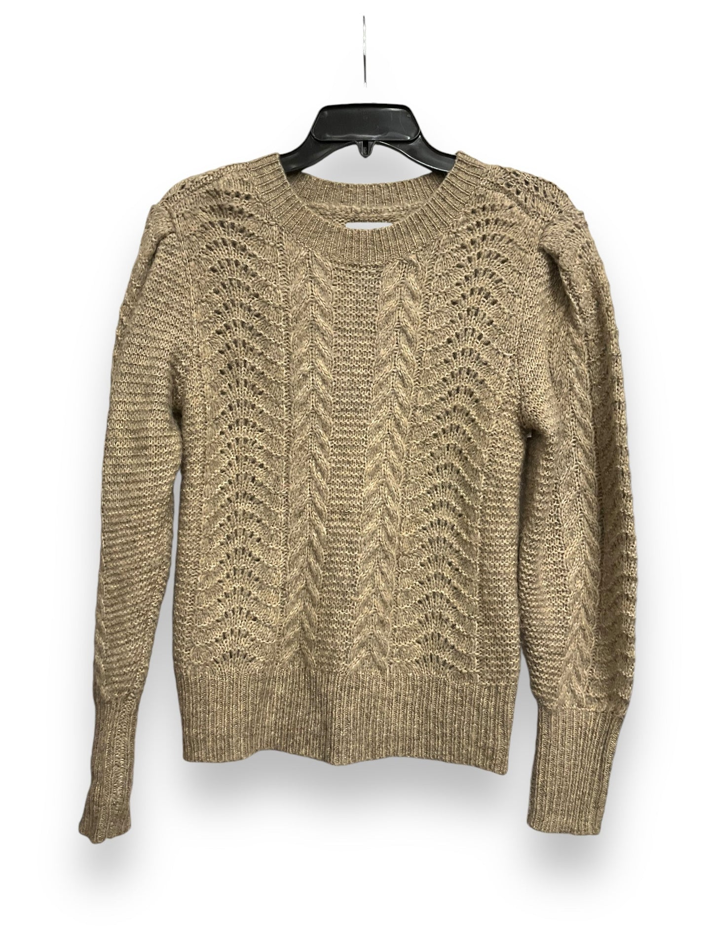 Sweater By Calvin Klein In Tan, Size: Xs