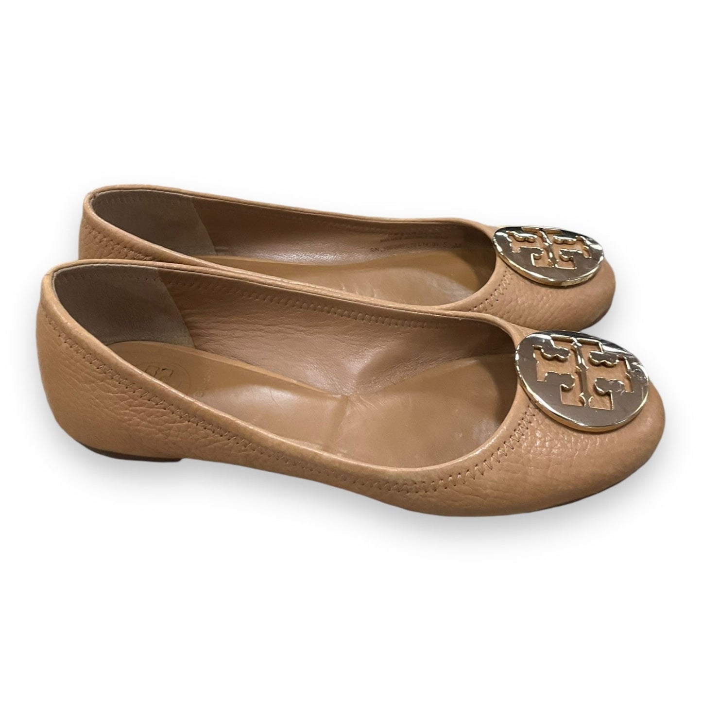 Shoes Designer By Tory Burch In Brown, Size: 5.5