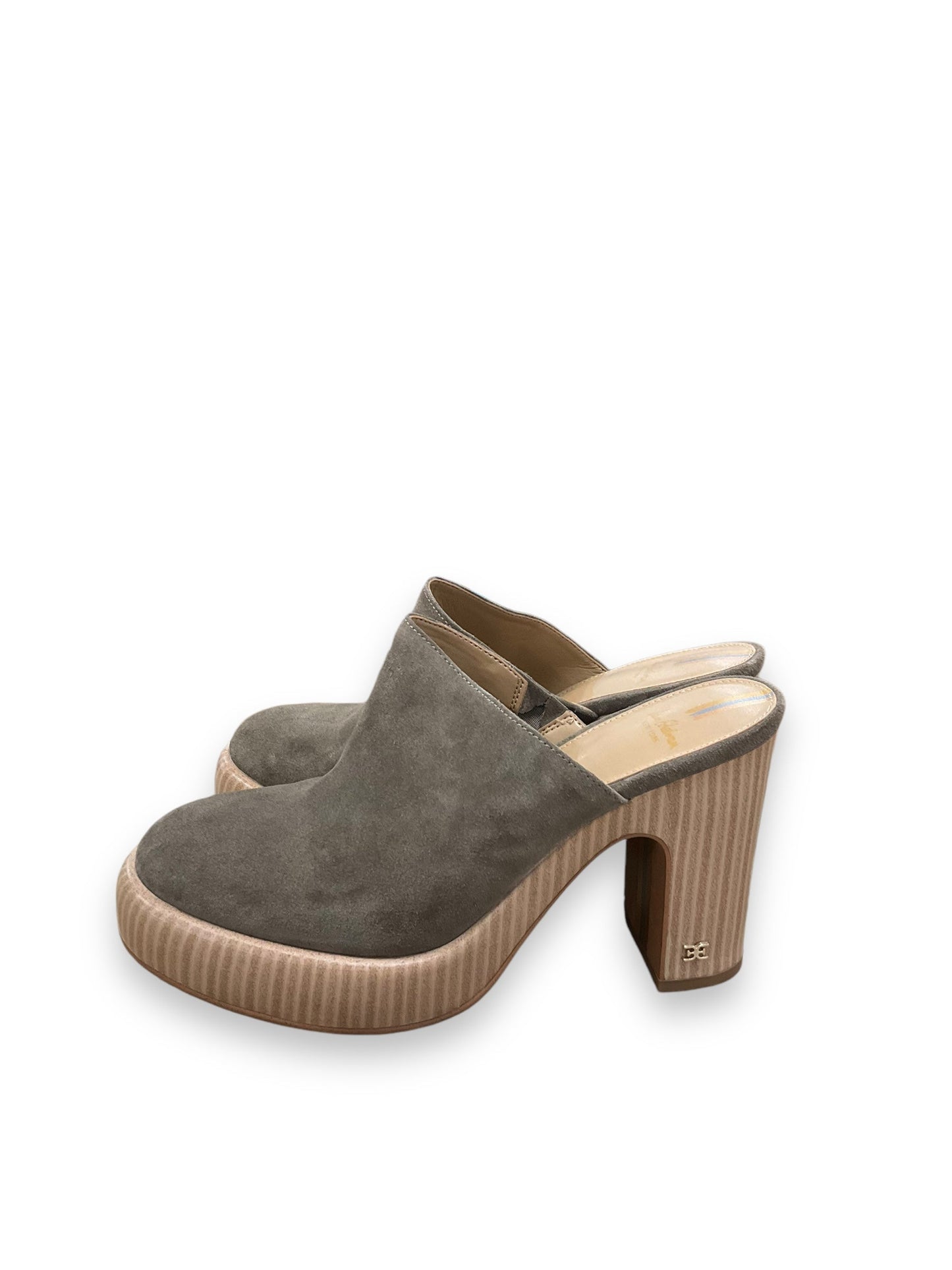 Shoes Heels Block By Sam Edelman In Taupe, Size: 8