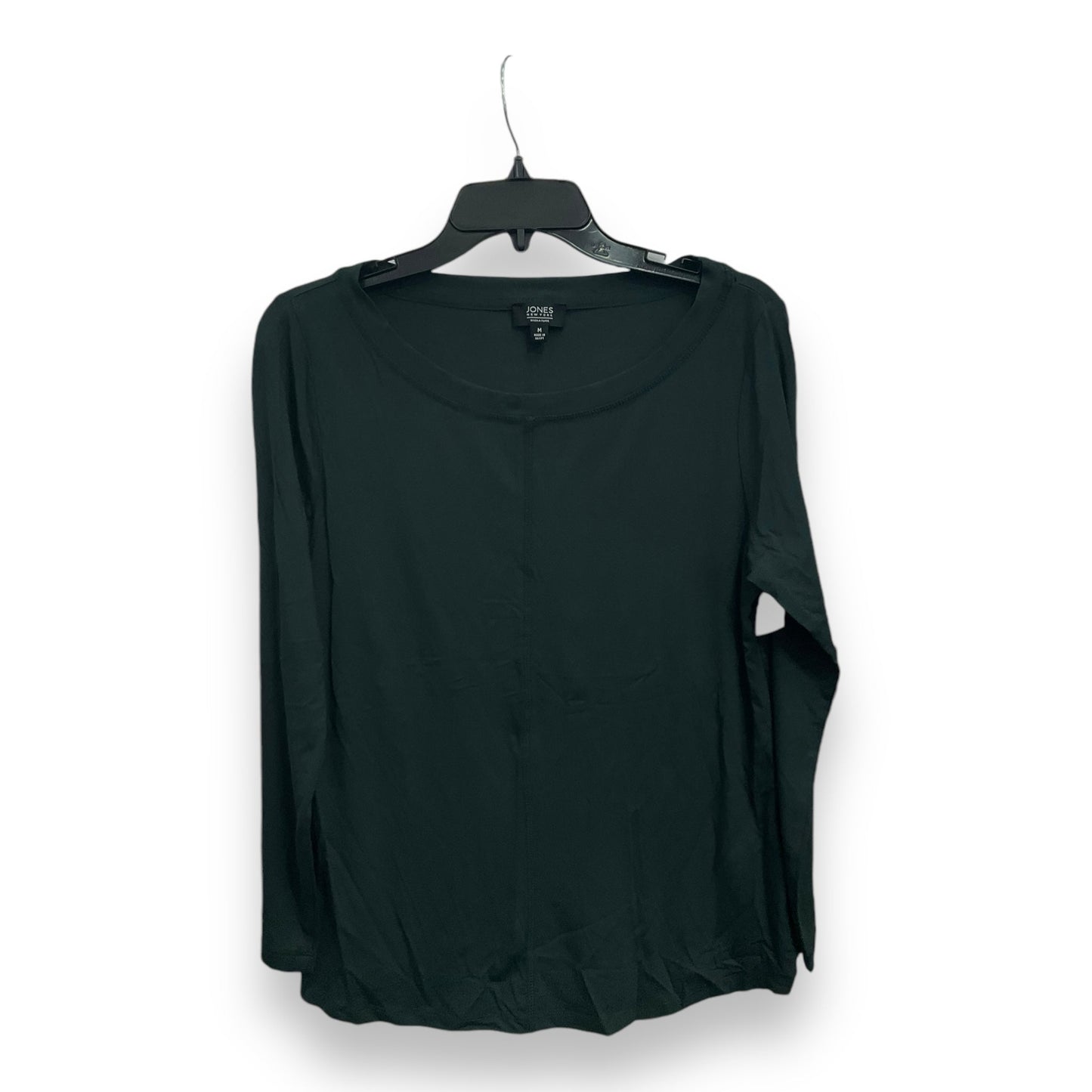 Top Long Sleeve Basic By Jones New York In Green, Size: M