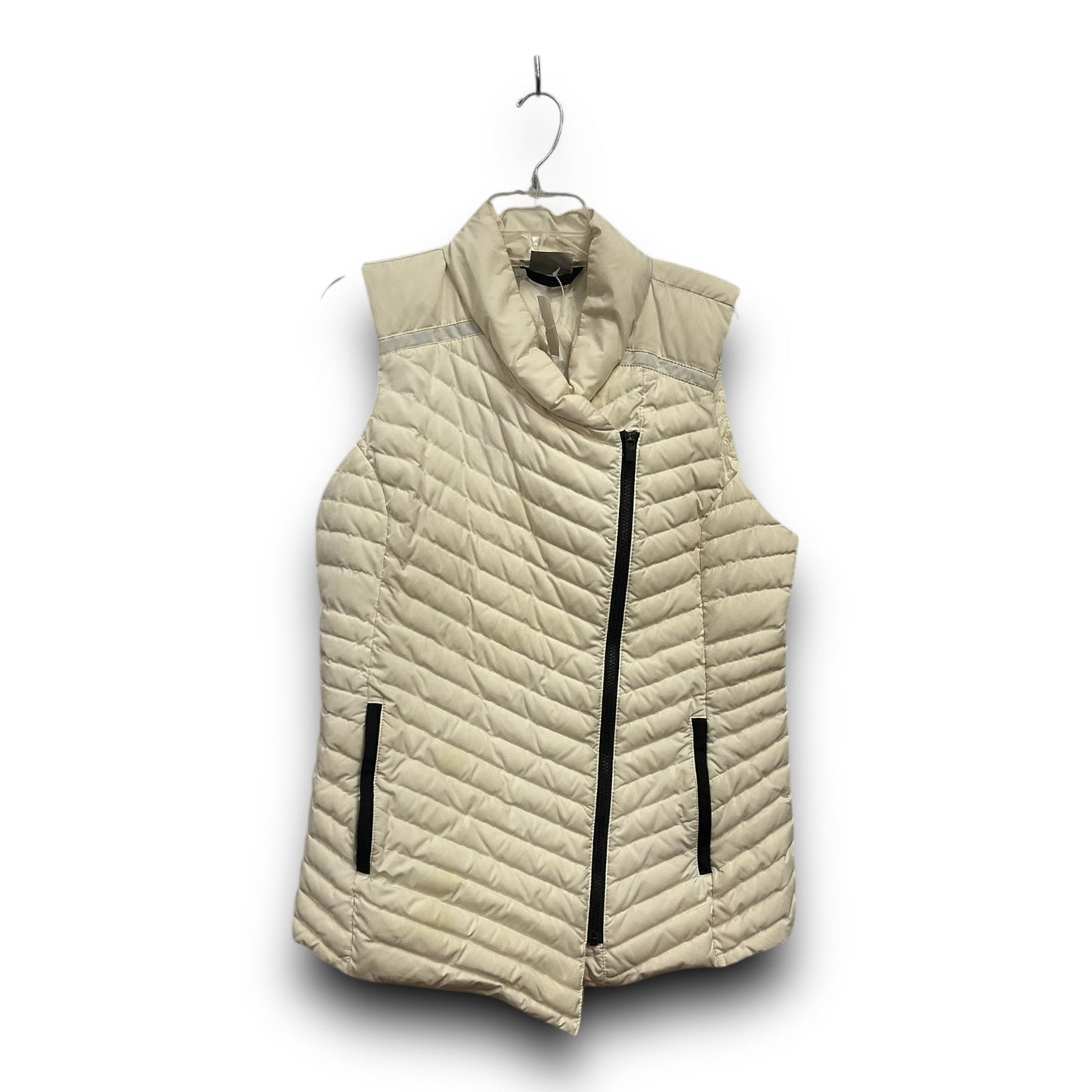 Vest Puffer & Quilted By Athleta In Cream, Size: L