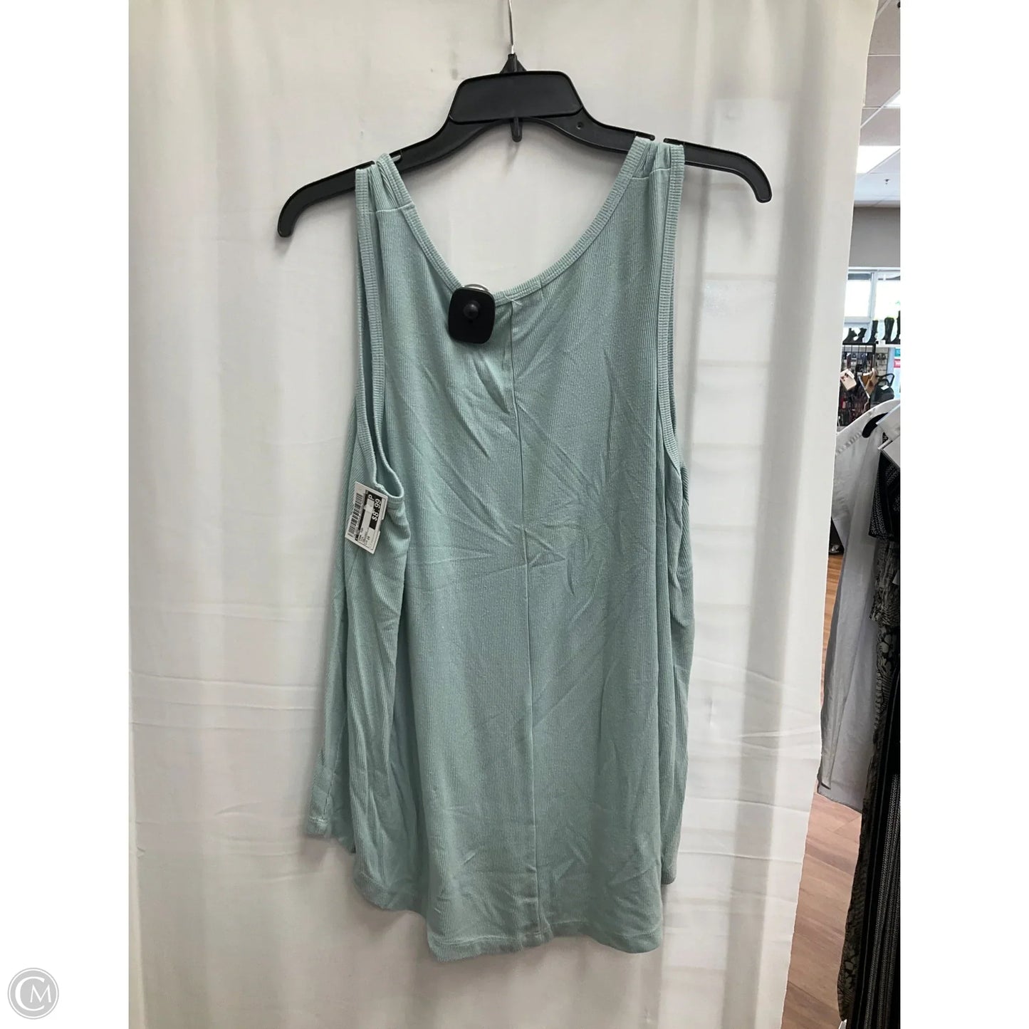 Tank Top By Cmc In Teal, Size: 1x