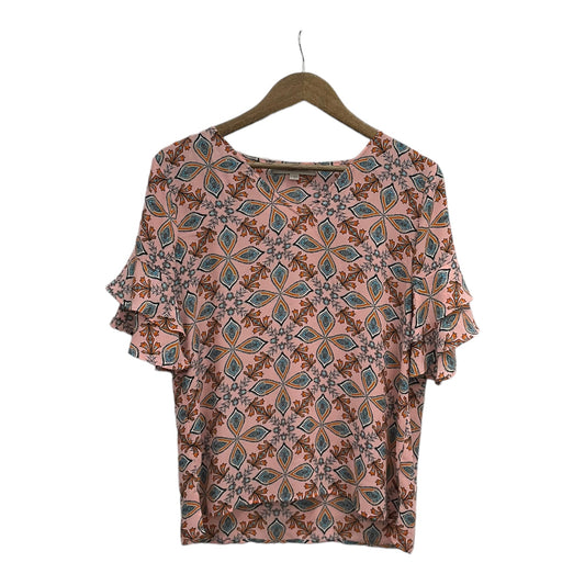 Blouse Short Sleeve By Loft  Size: S