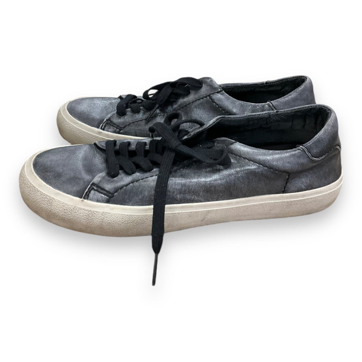 Shoes Sneakers By Bussola In Grey, Size: 8.5