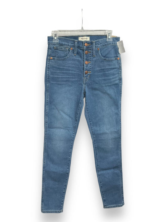 Jeans Skinny By Madewell In Blue Denim, Size: 4p