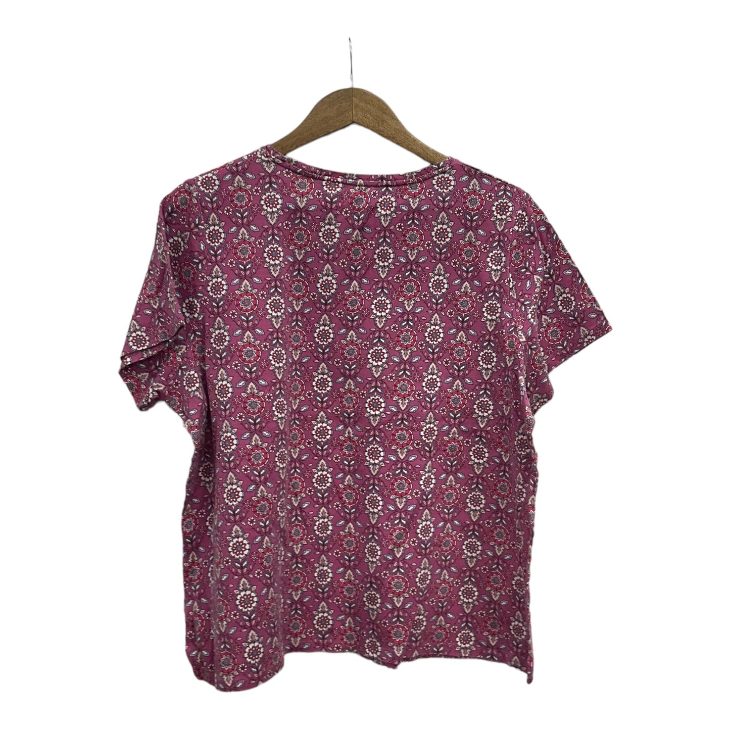 Top Short Sleeve By Croft And Barrow  Size: 1x