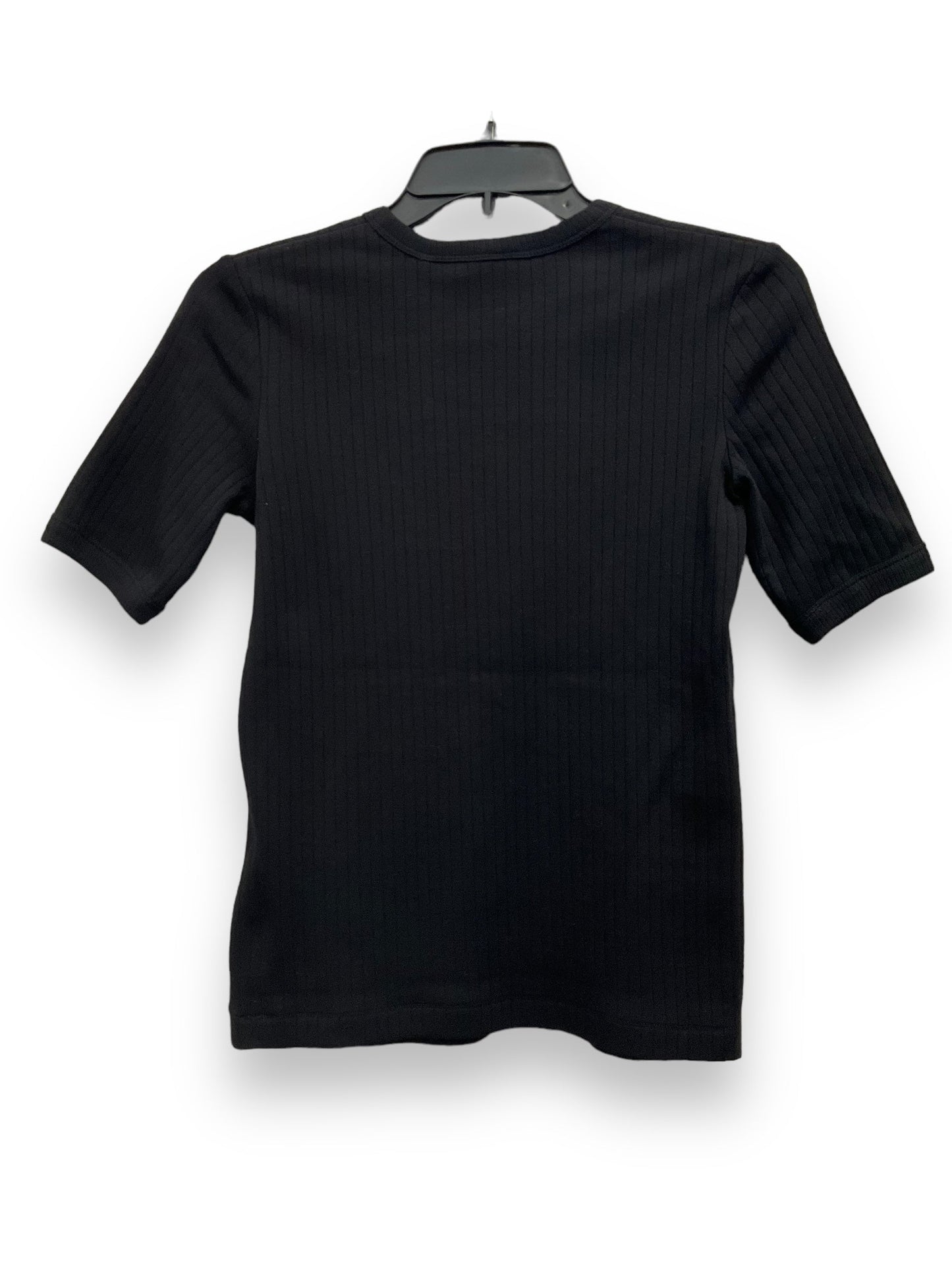 Black Top Short Sleeve Helmut Lang, Size S