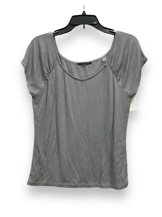 Grey Top Short Sleeve T Tahari, Size L