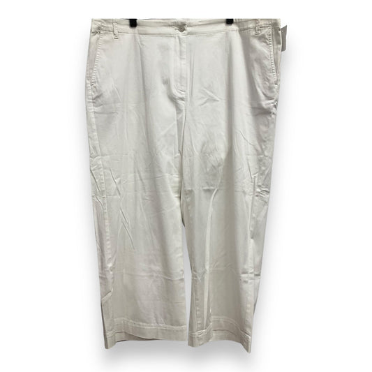White Pants Chinos & Khakis J. Jill, Size 20