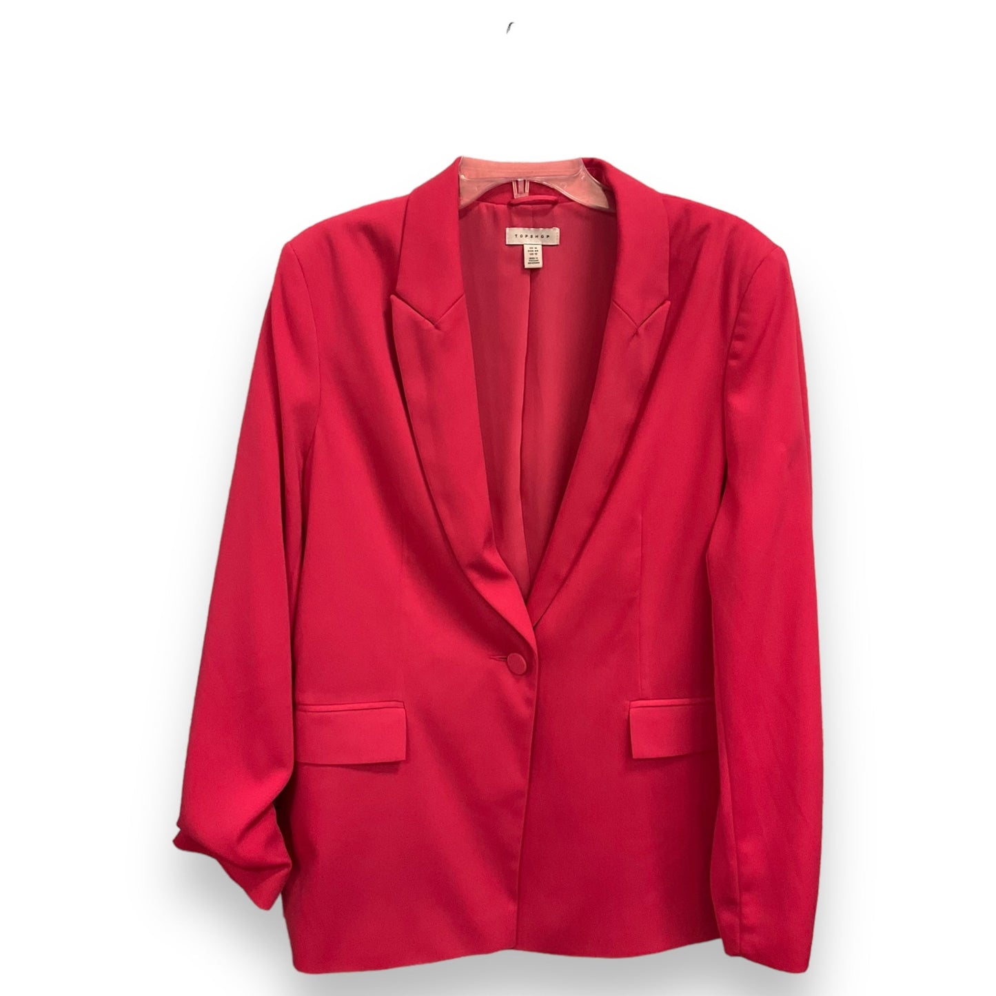 Blazer By Topshop In Pink, Size: L