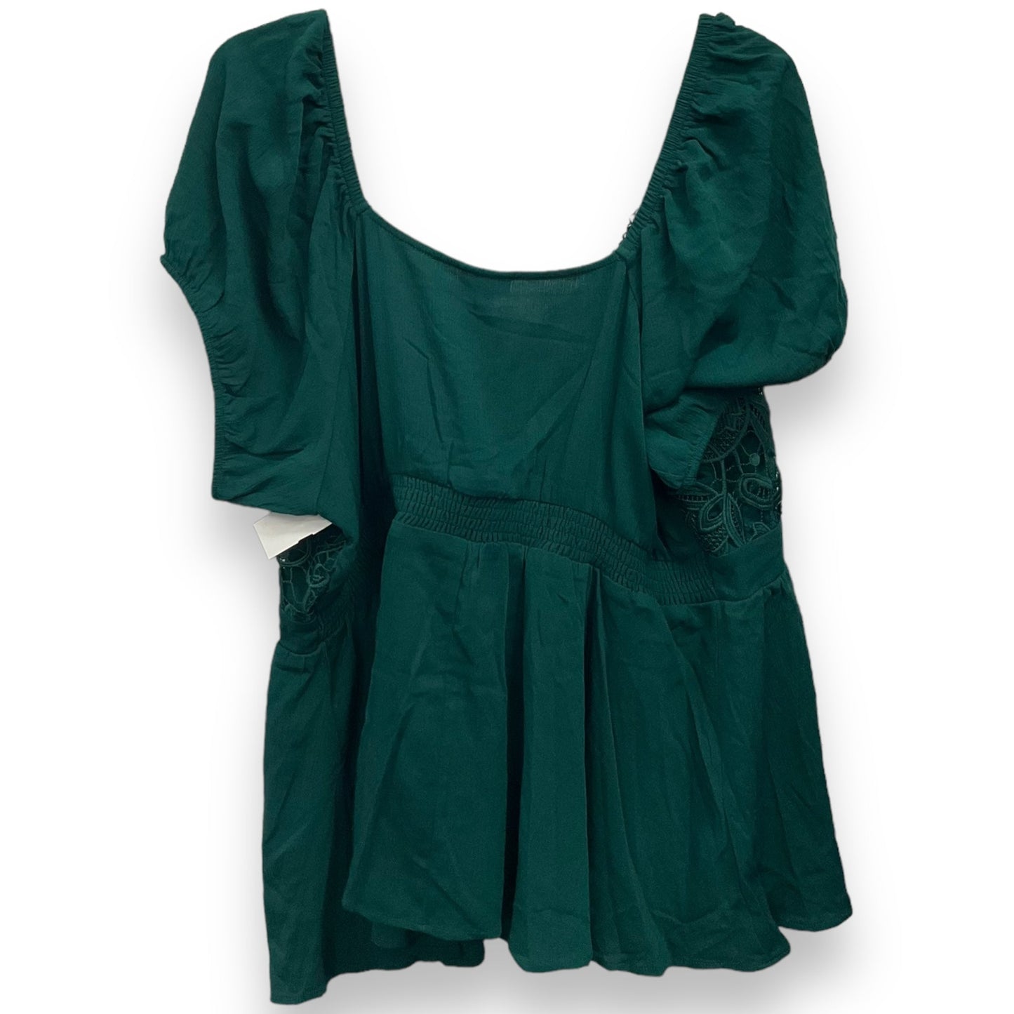 Top Short Sleeve By Torrid In Green, Size: 2x