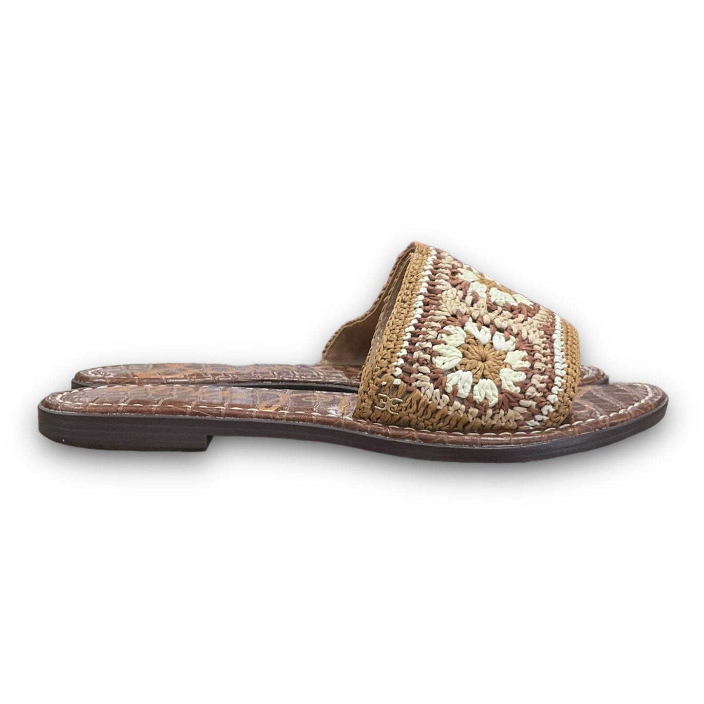 Sandals Flats By Sam Edelman In Brown, Size: 9