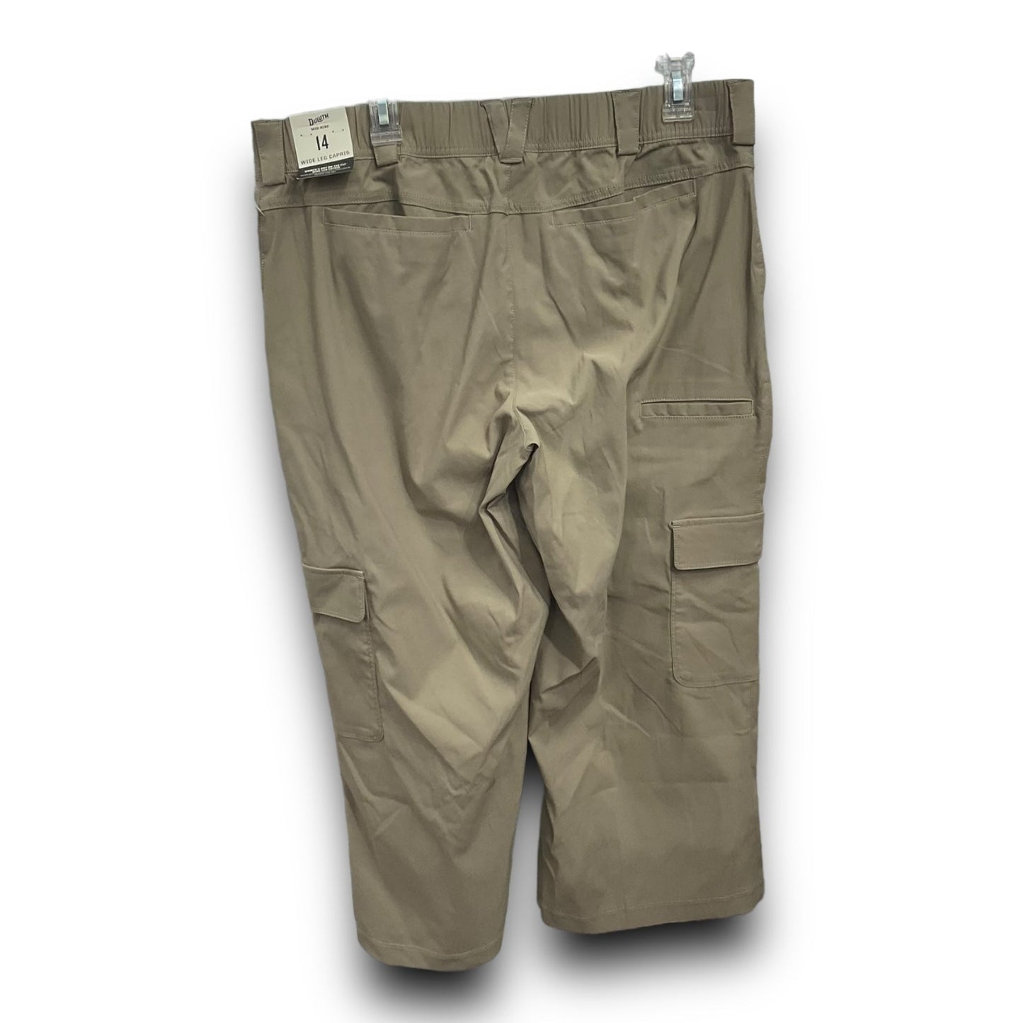 Capris By Duluth Trading In Beige, Size: 14