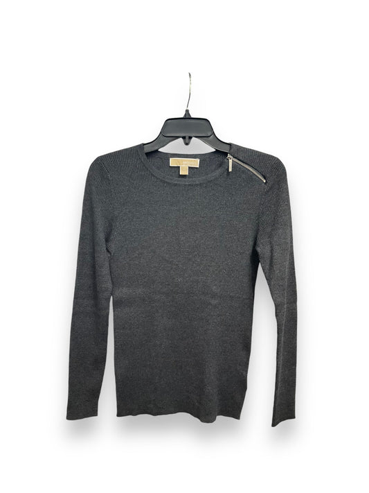 Sweater By Michael By Michael Kors In Grey, Size: M