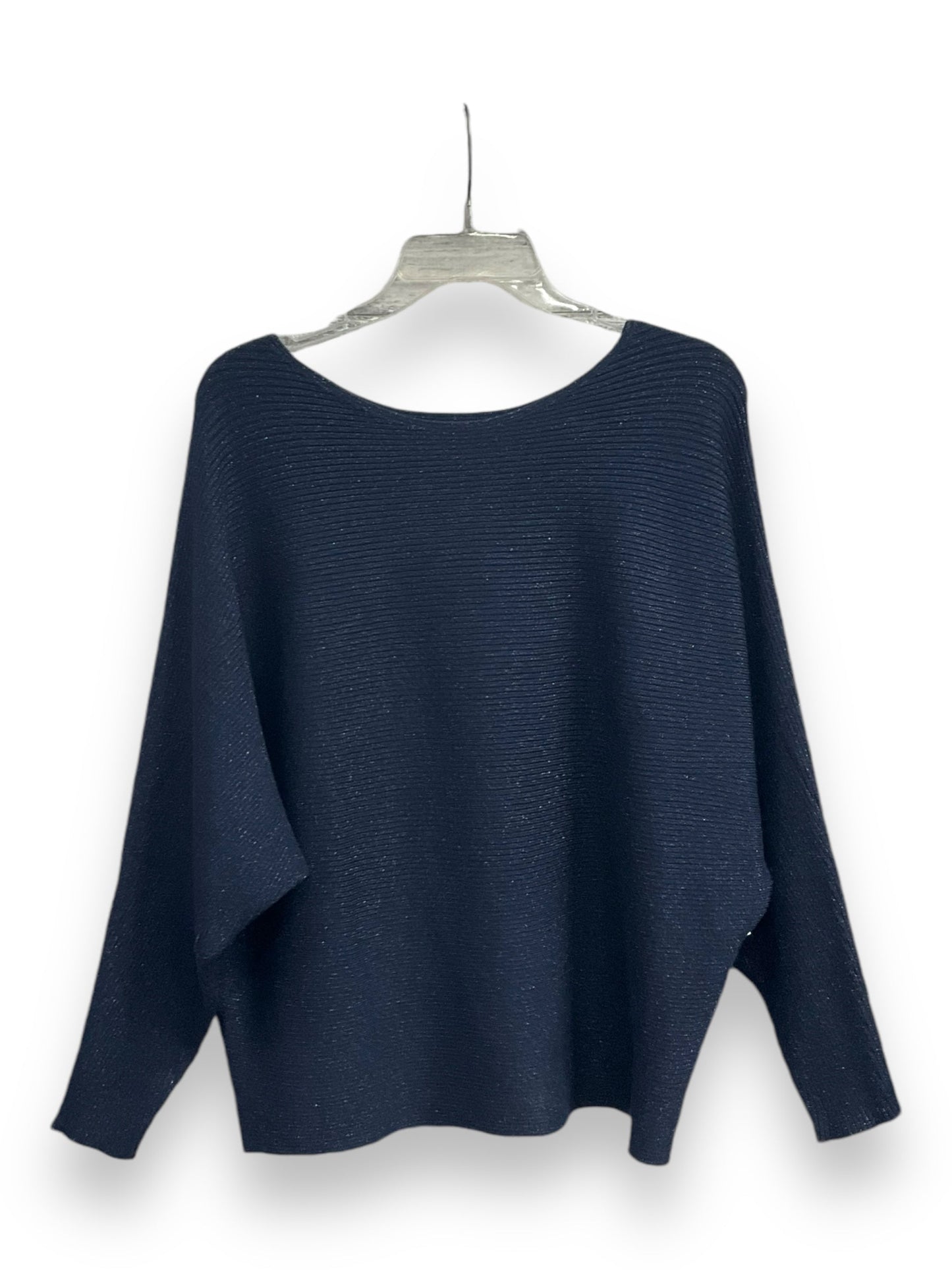 Top Long Sleeve By Chicos In Navy, Size: Xl