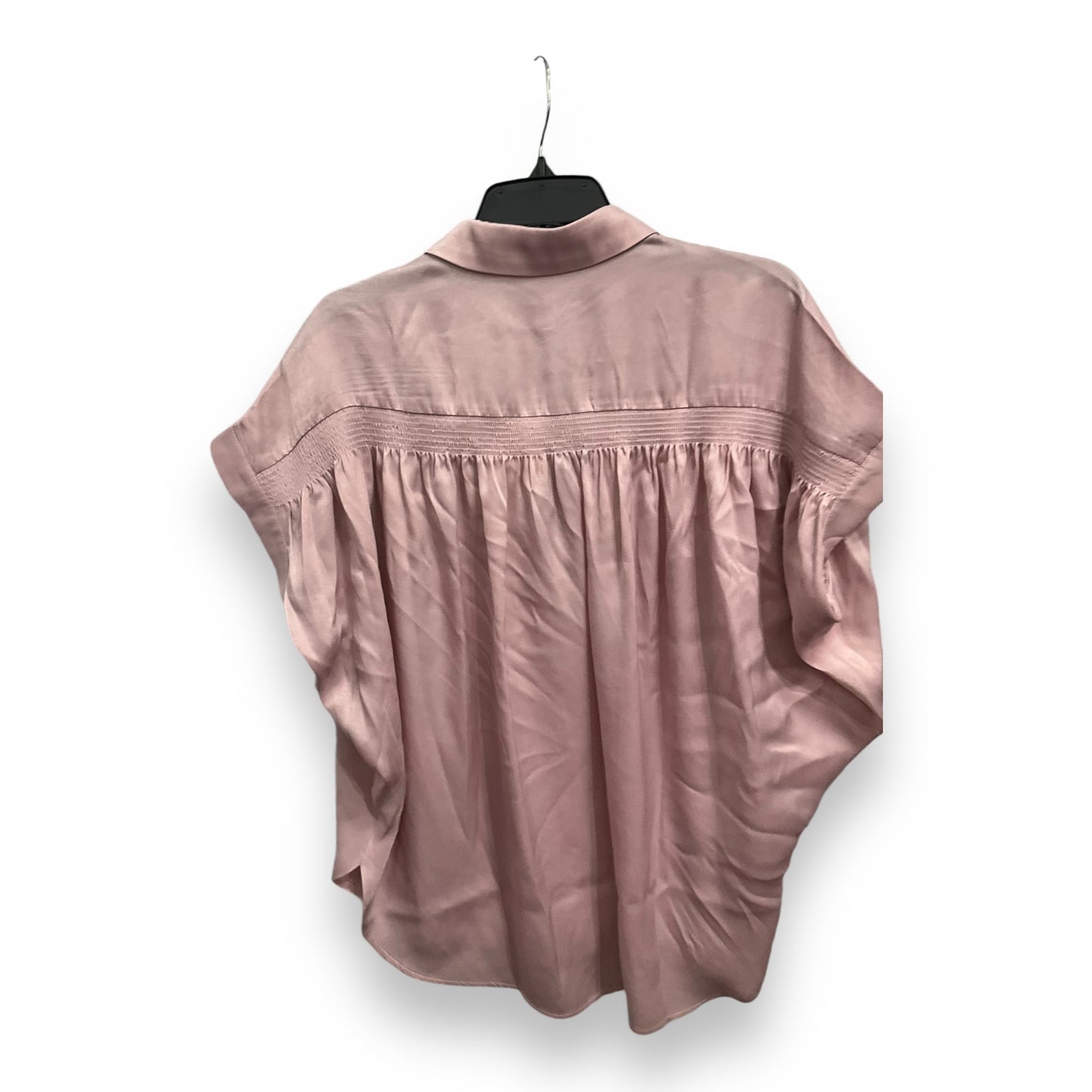 Blouse Short Sleeve By Jodifl In Pink, Size: M