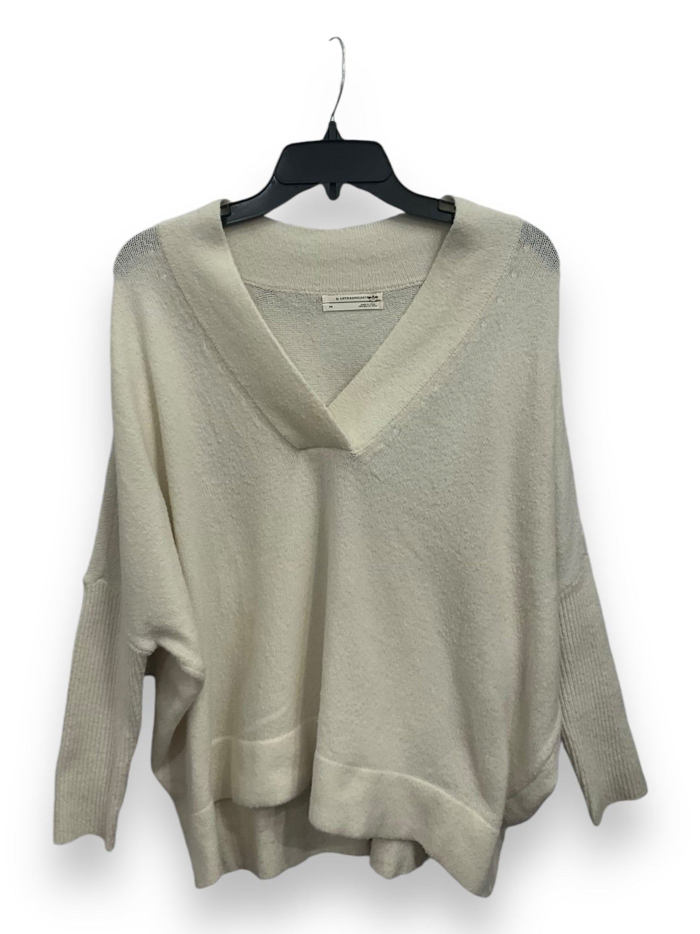 Sweater By Anthropologie In Cream, Size: Xs