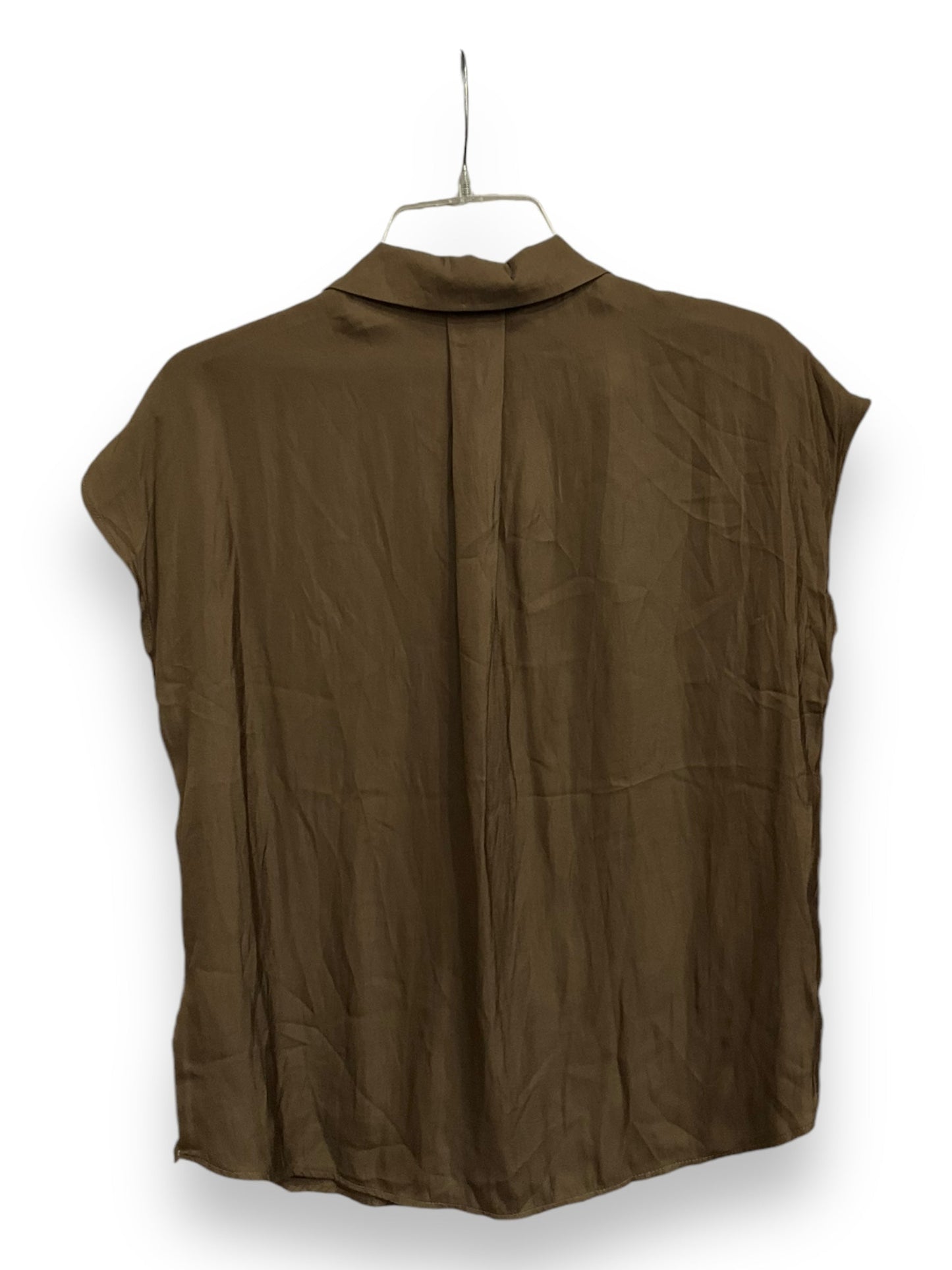 Blouse Sleeveless By Philosophy In Brown, Size: M