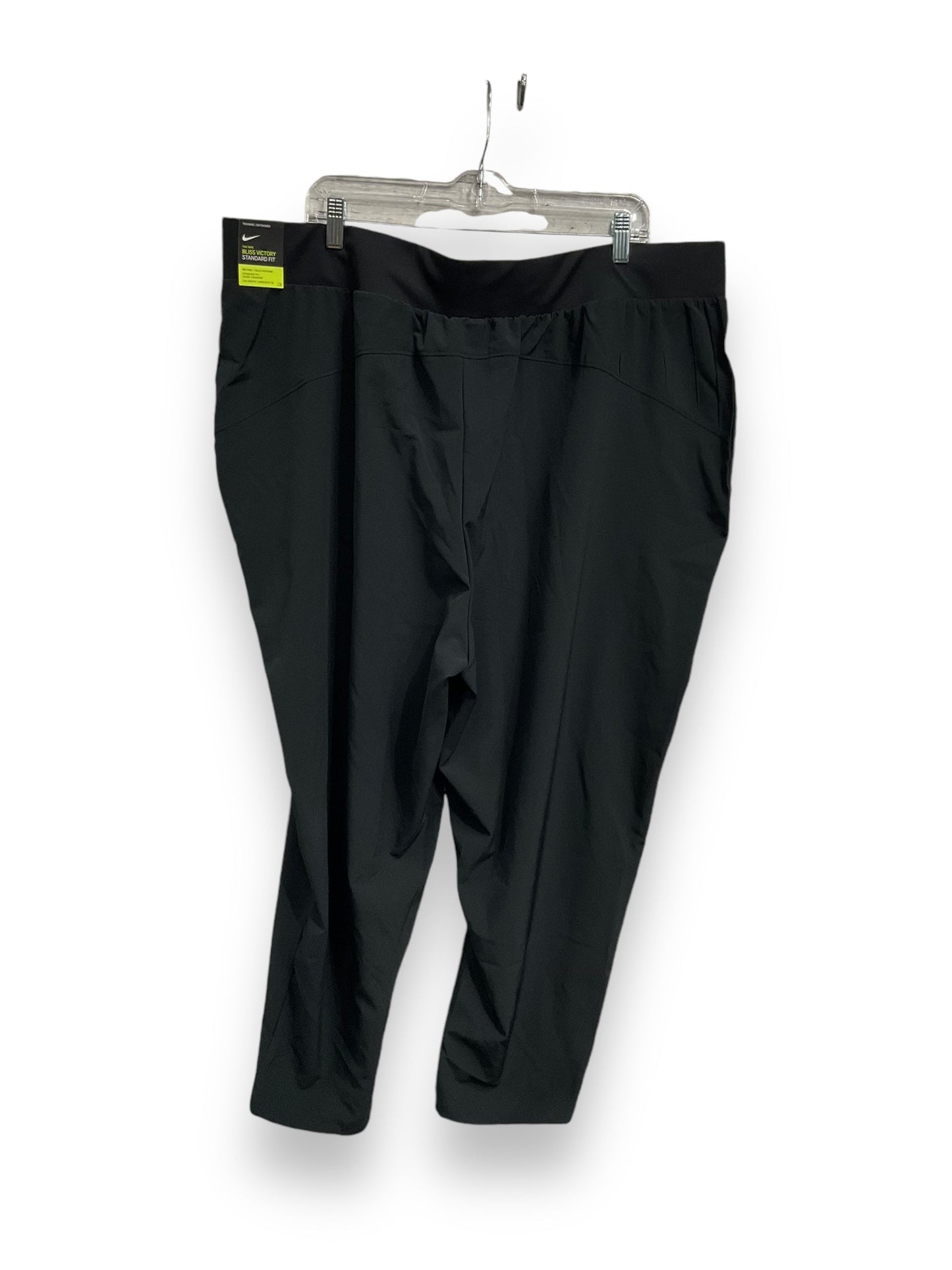 Athletic Pants By Nike Apparel In Black, Size: 2x