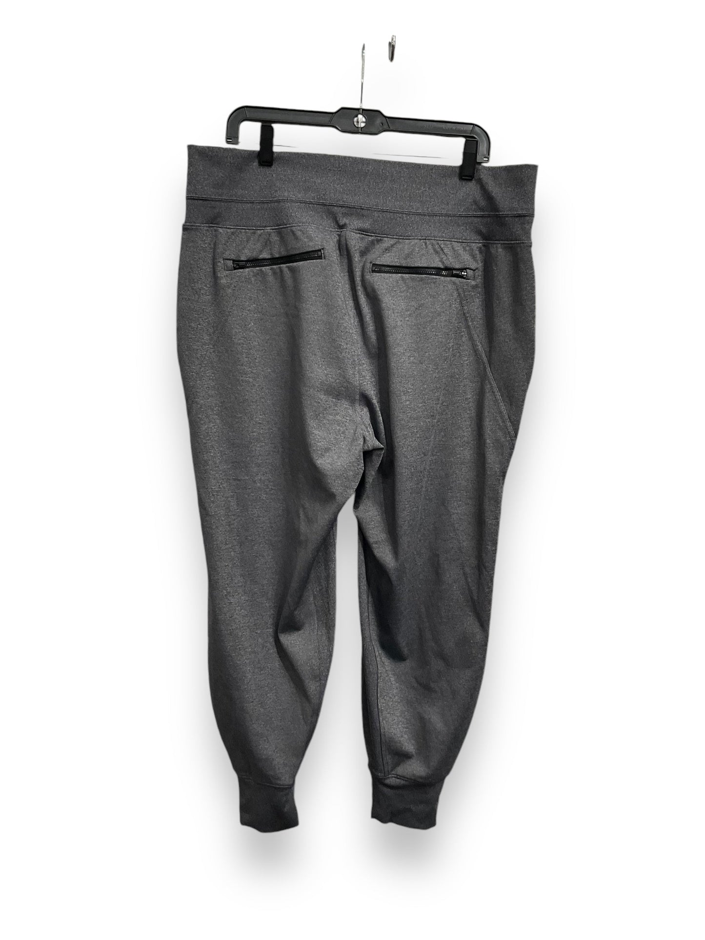 Athletic Pants By Athleta In Grey, Size: 1x