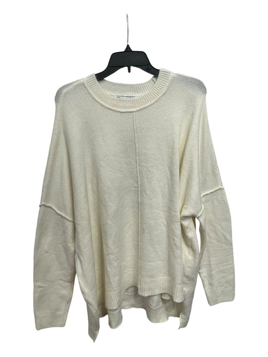 Sweater By New York And Co In White, Size: Xl