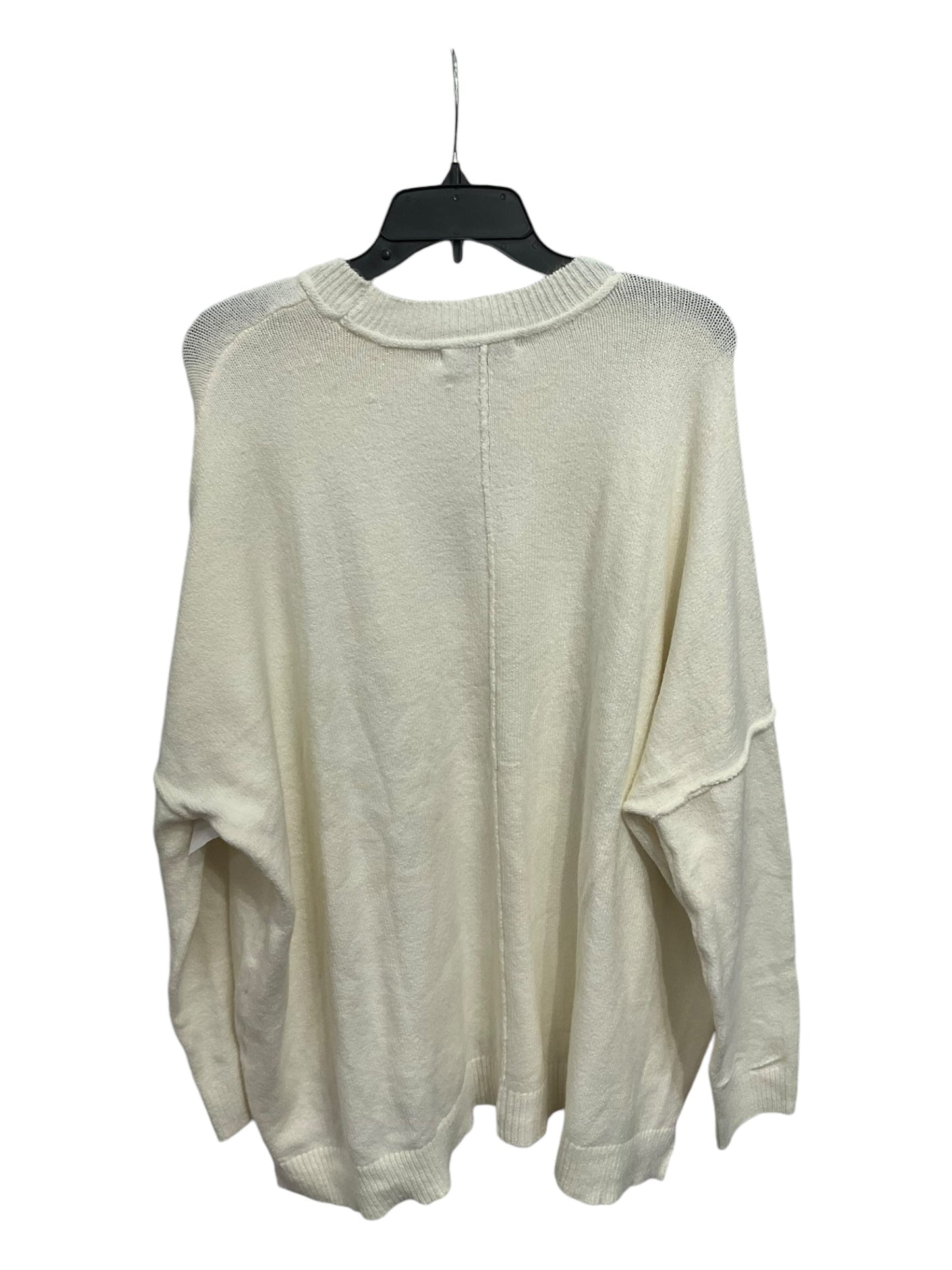 Sweater By New York And Co In White, Size: Xl