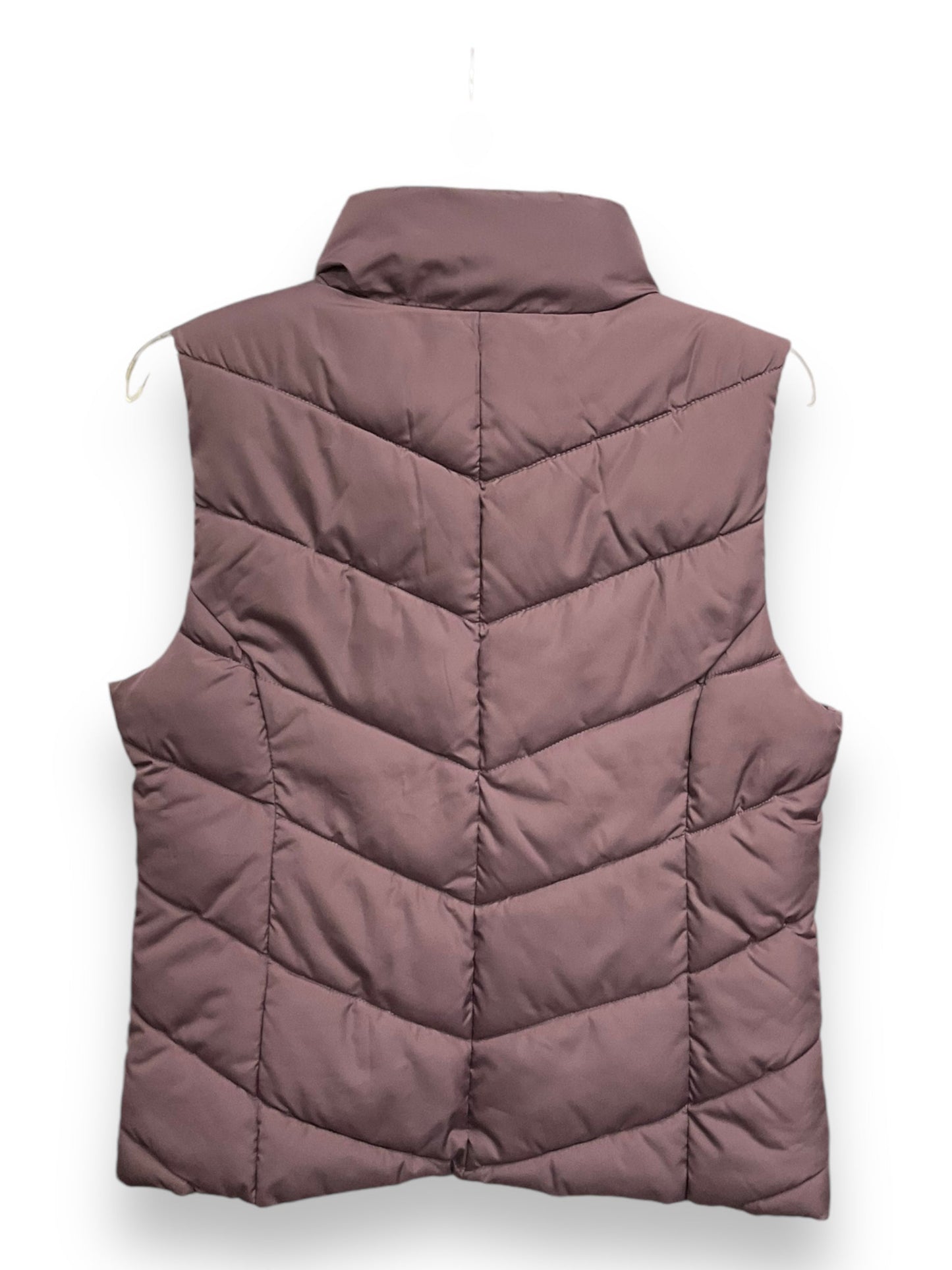 Vest Puffer & Quilted By Cole-haan In Purple, Size: S