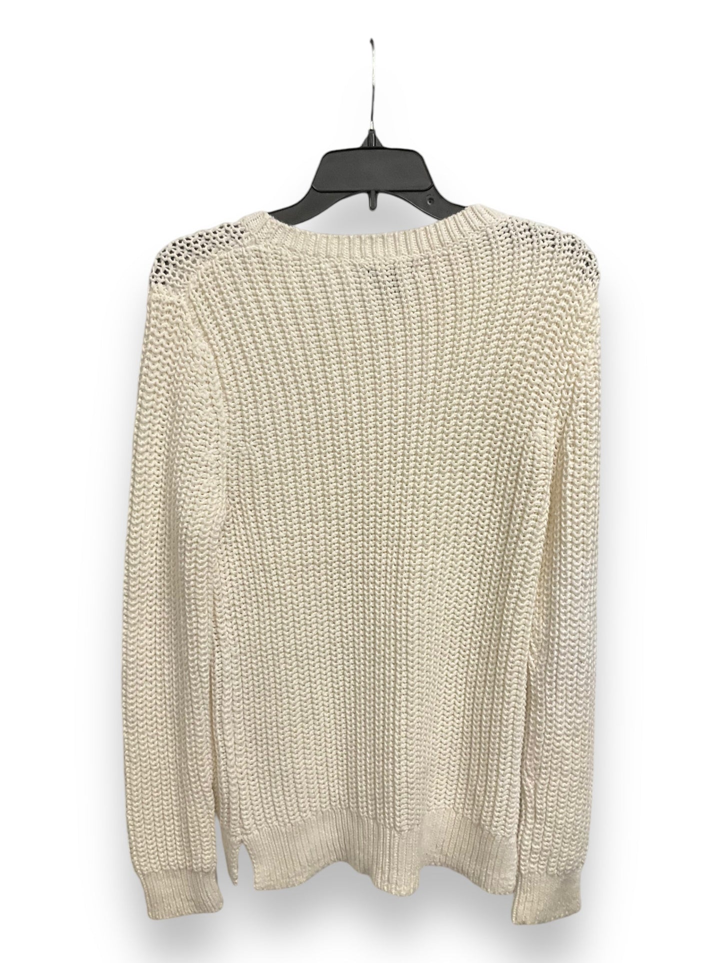 Sweater By Nautica In Cream, Size: M