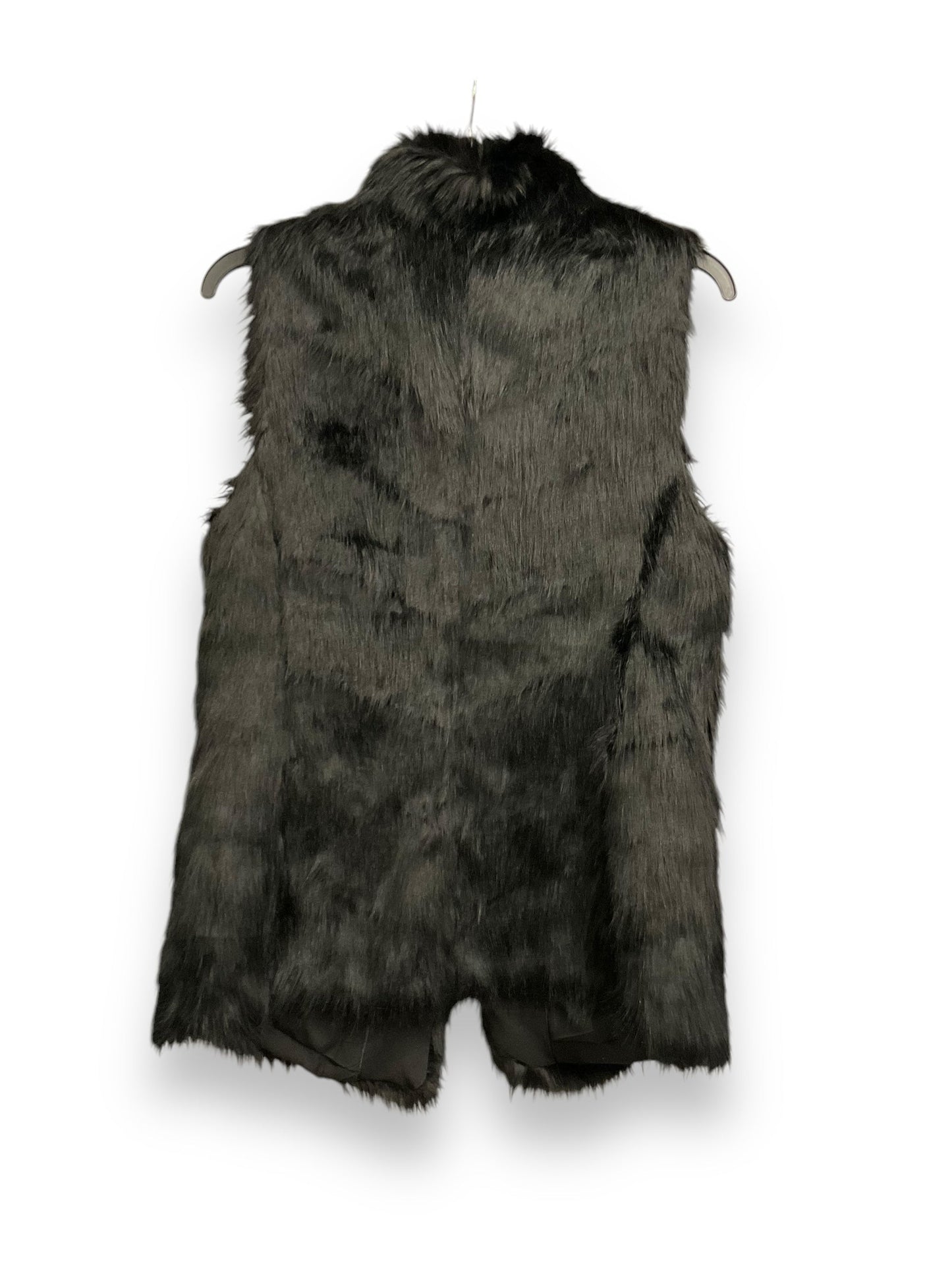 Vest Faux Fur & Sherpa By White House Black Market In Black, Size: S