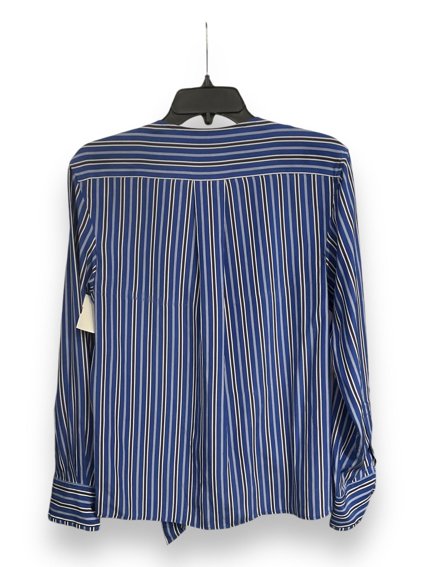 Blouse Long Sleeve By Rag And Bone In Striped Pattern, Size: M