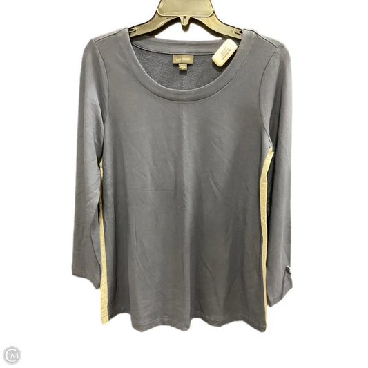 Top Long Sleeve Basic By J. Jill In Navy, Size: Xs