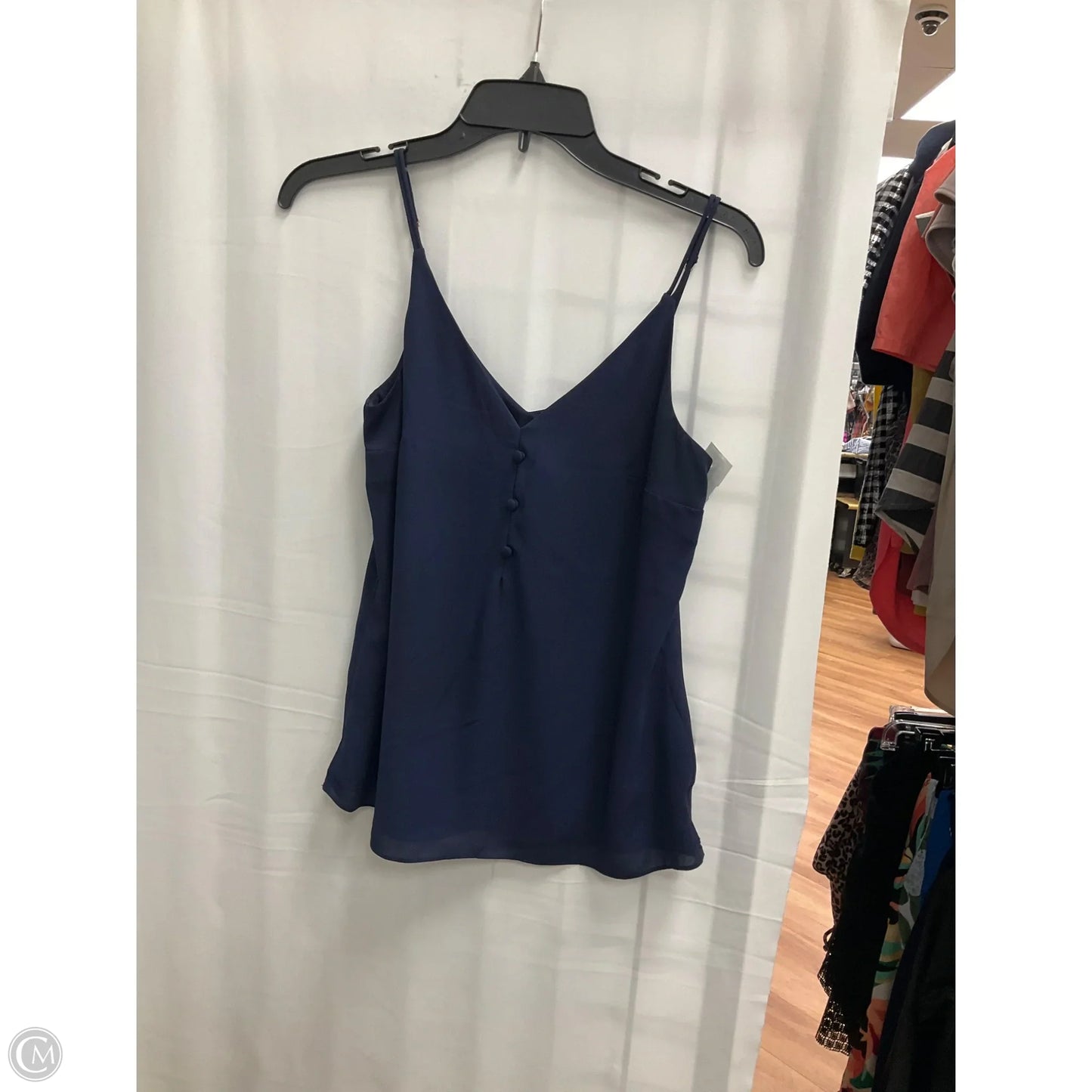 Top Sleeveless Designer By Lilly Pulitzer In Navy, Size: Xxs