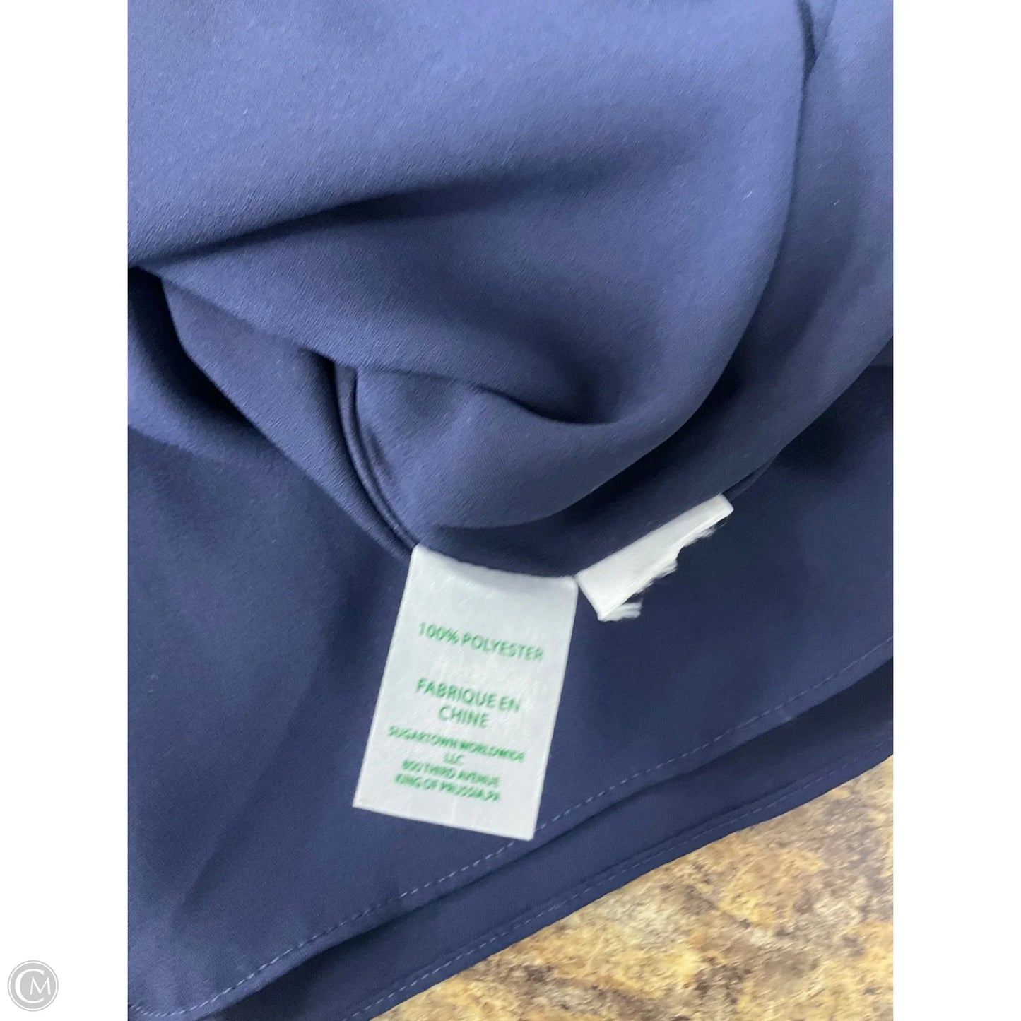 Top Sleeveless Designer By Lilly Pulitzer In Navy, Size: Xxs