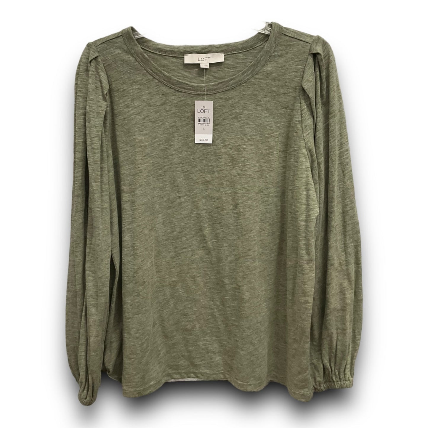 Top Long Sleeve By Loft  Size: L