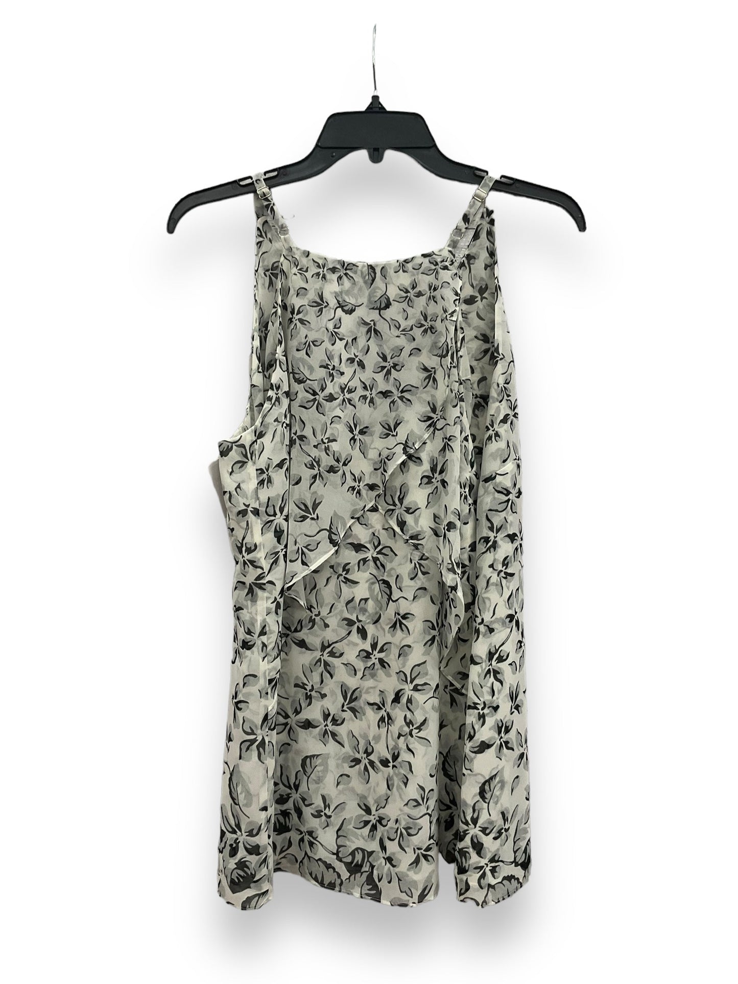 Floral Print Blouse Sleeveless Cabi, Size M