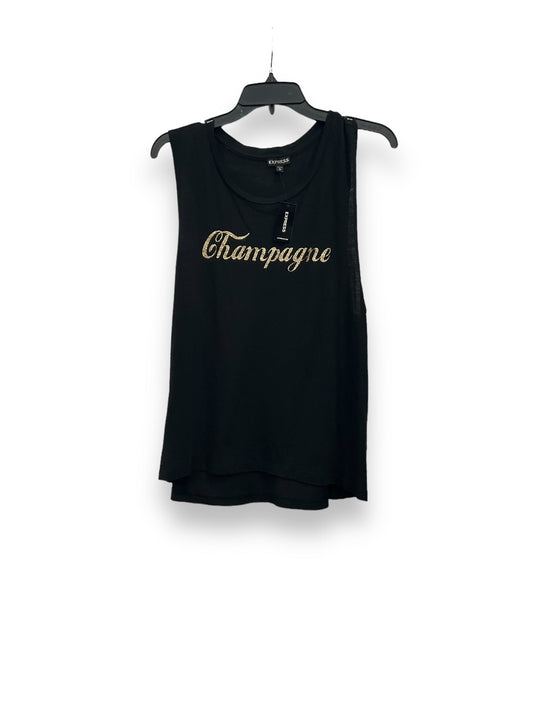 Black Tank Top Express, Size M