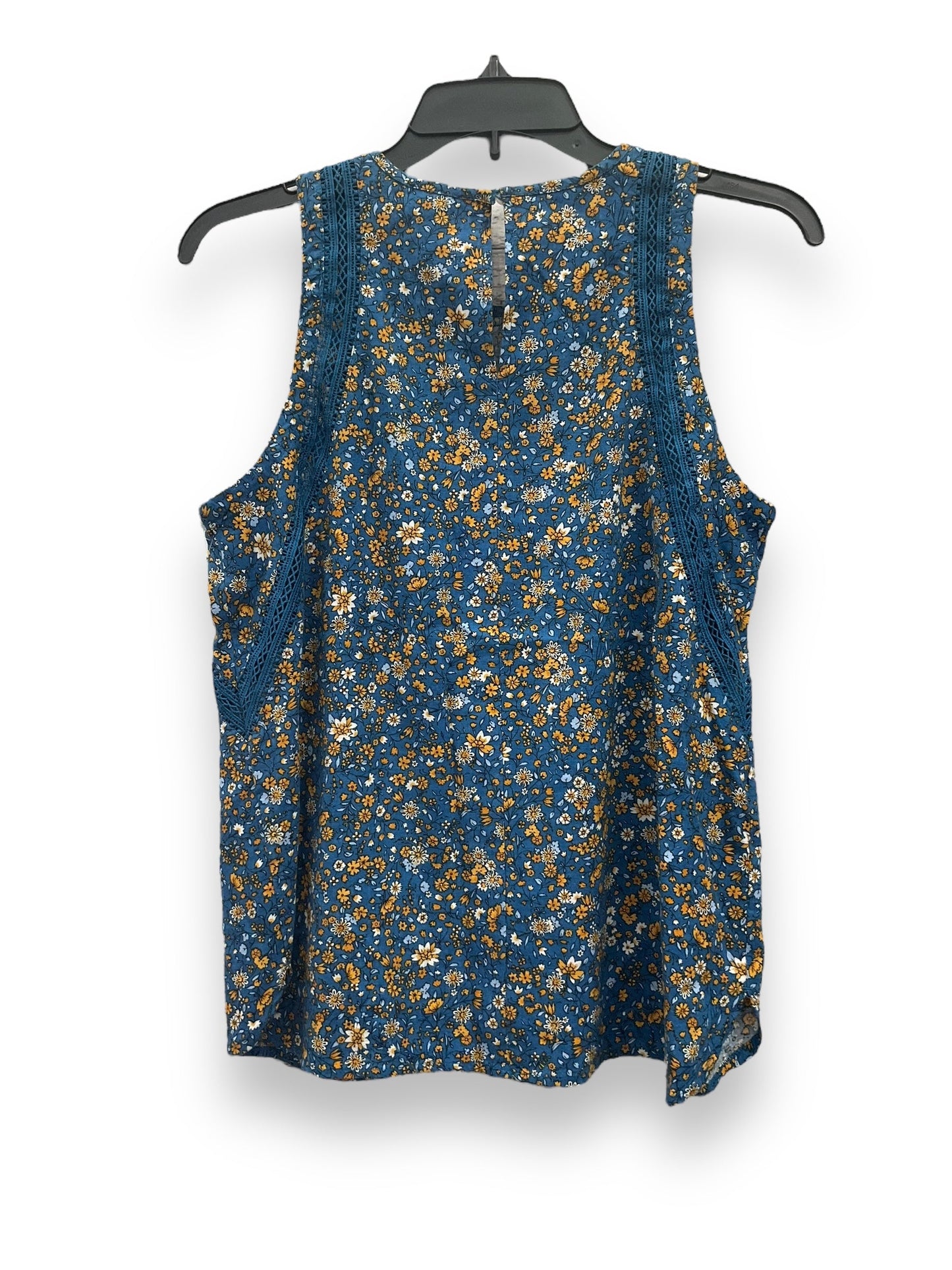 Floral Print Top Sleeveless Ann Taylor, Size S