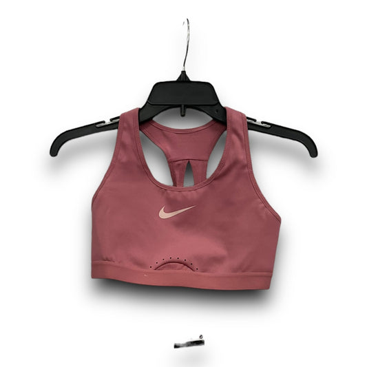 Pink Athletic Bra Nike Apparel, Size S