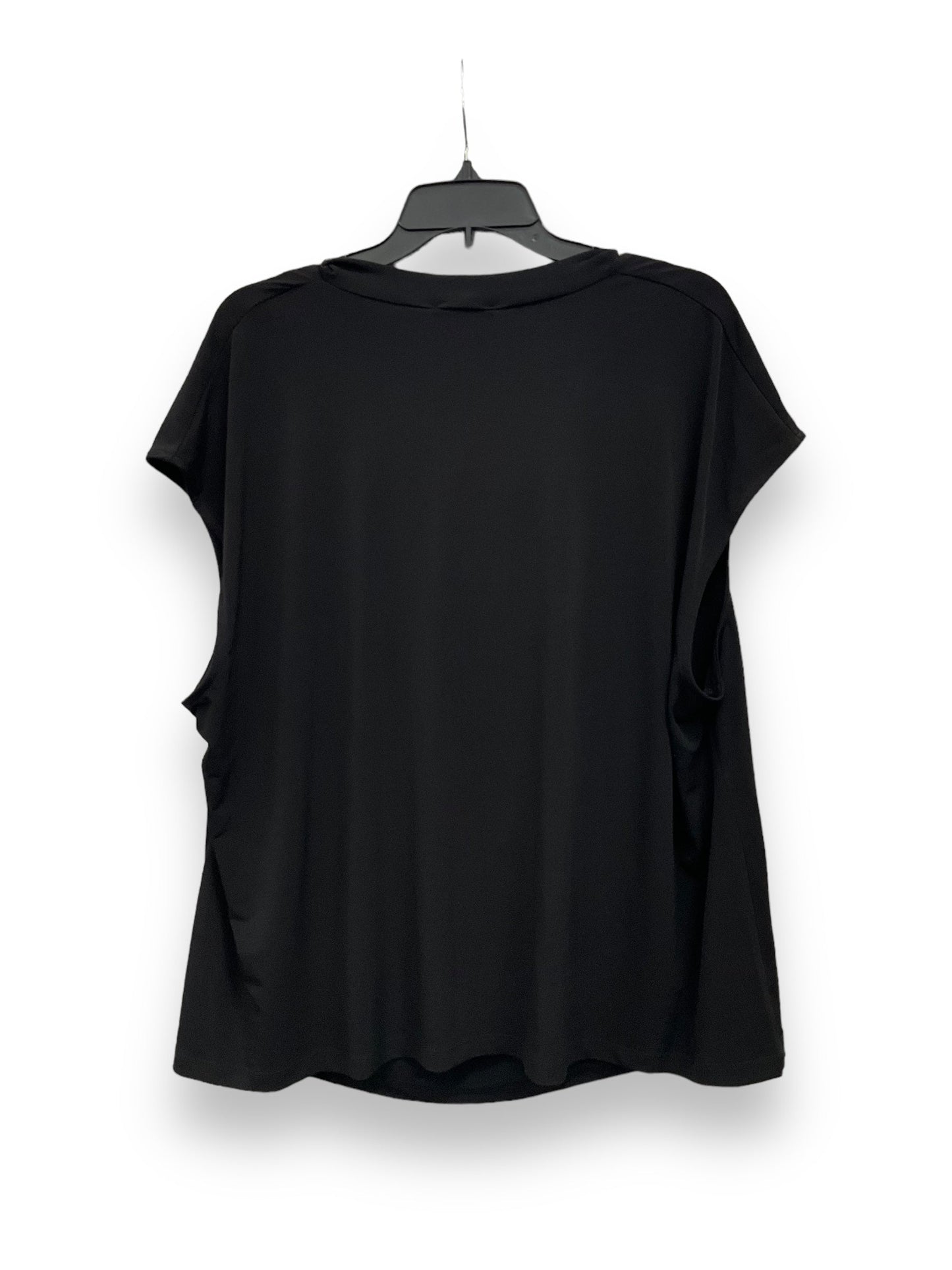 Black Blouse Sleeveless Calvin Klein, Size 2x