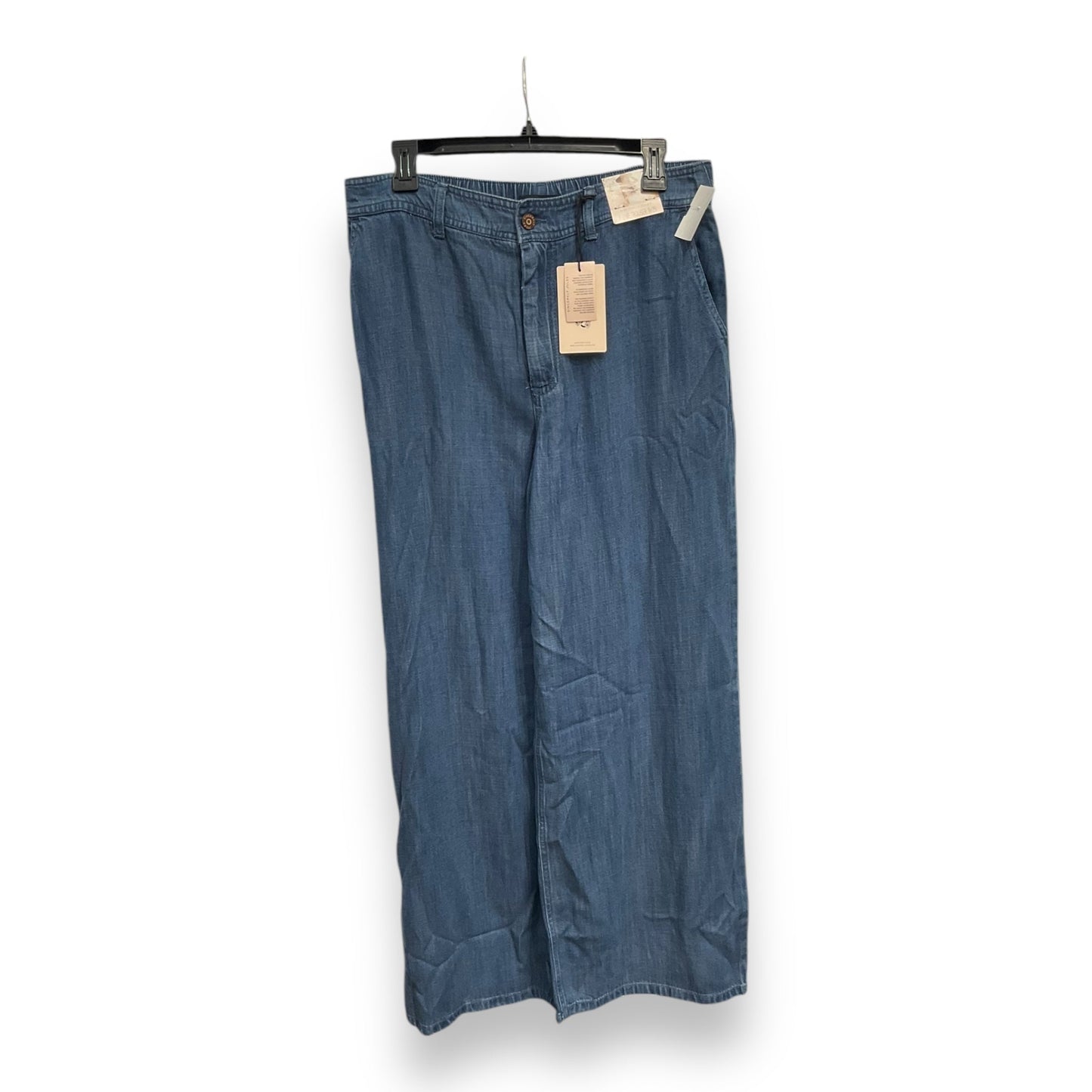 Pants Wide Leg By Clothes Mentor In Blue, Size: 10