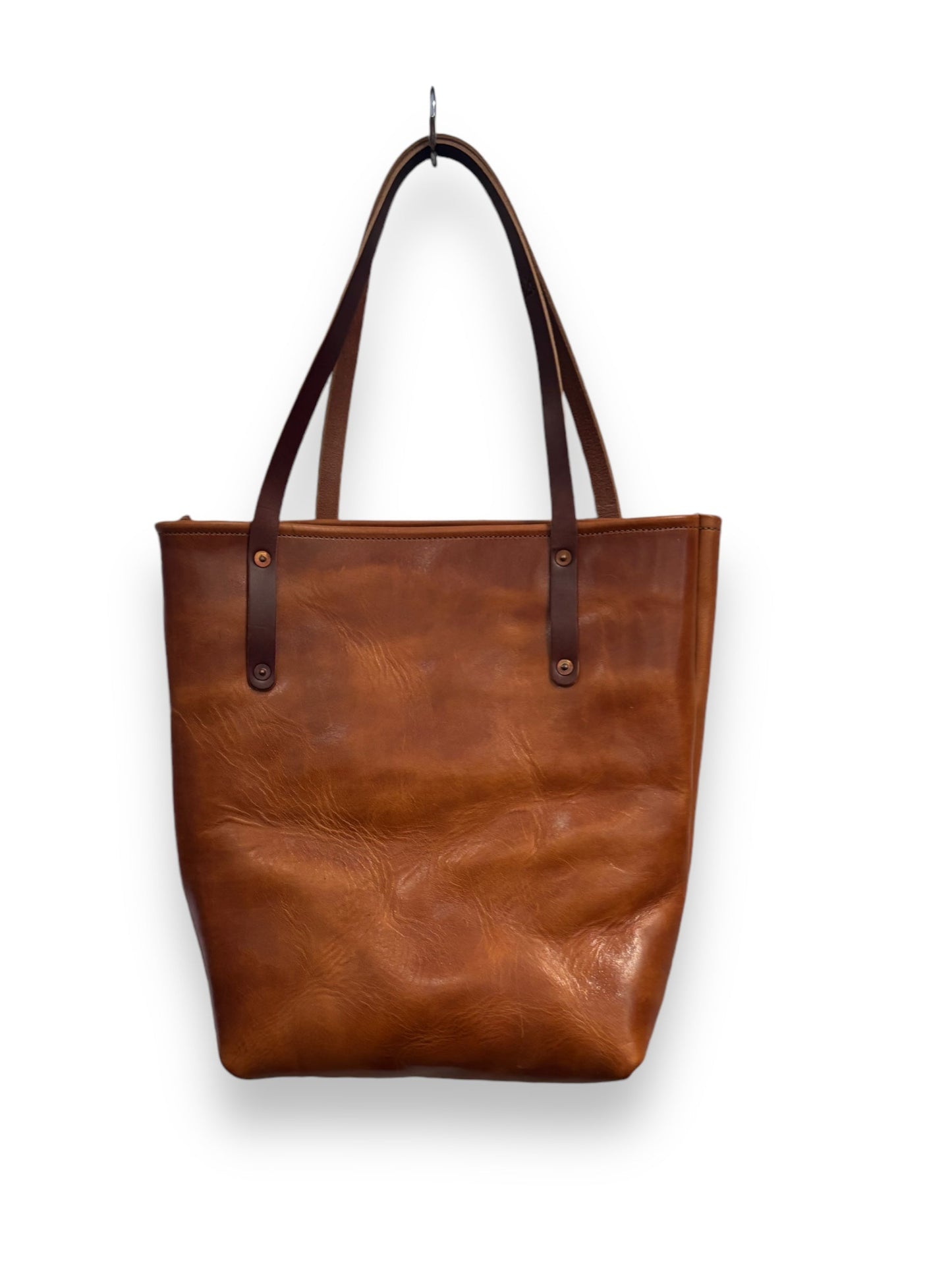 Tote Leather By Cma, Size: Large